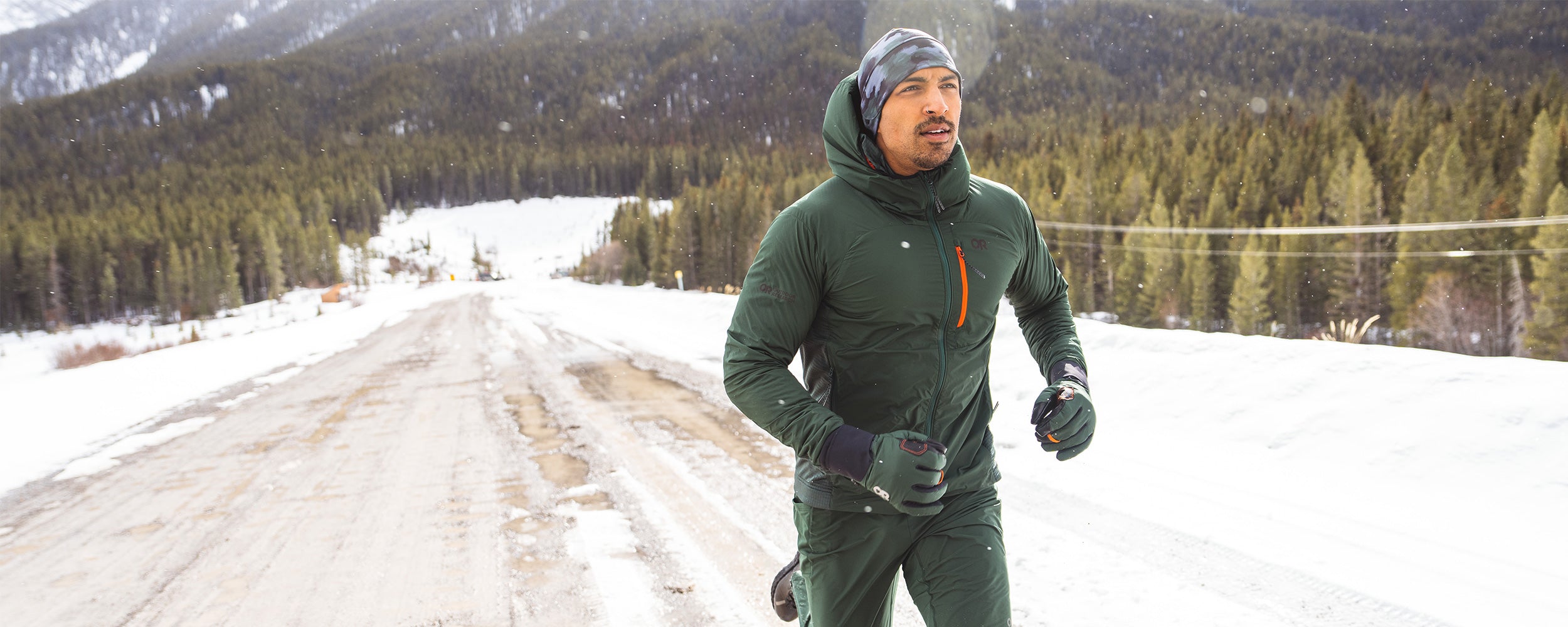 Winter Running | Outdoor Research Winter Running | Outdoor Research