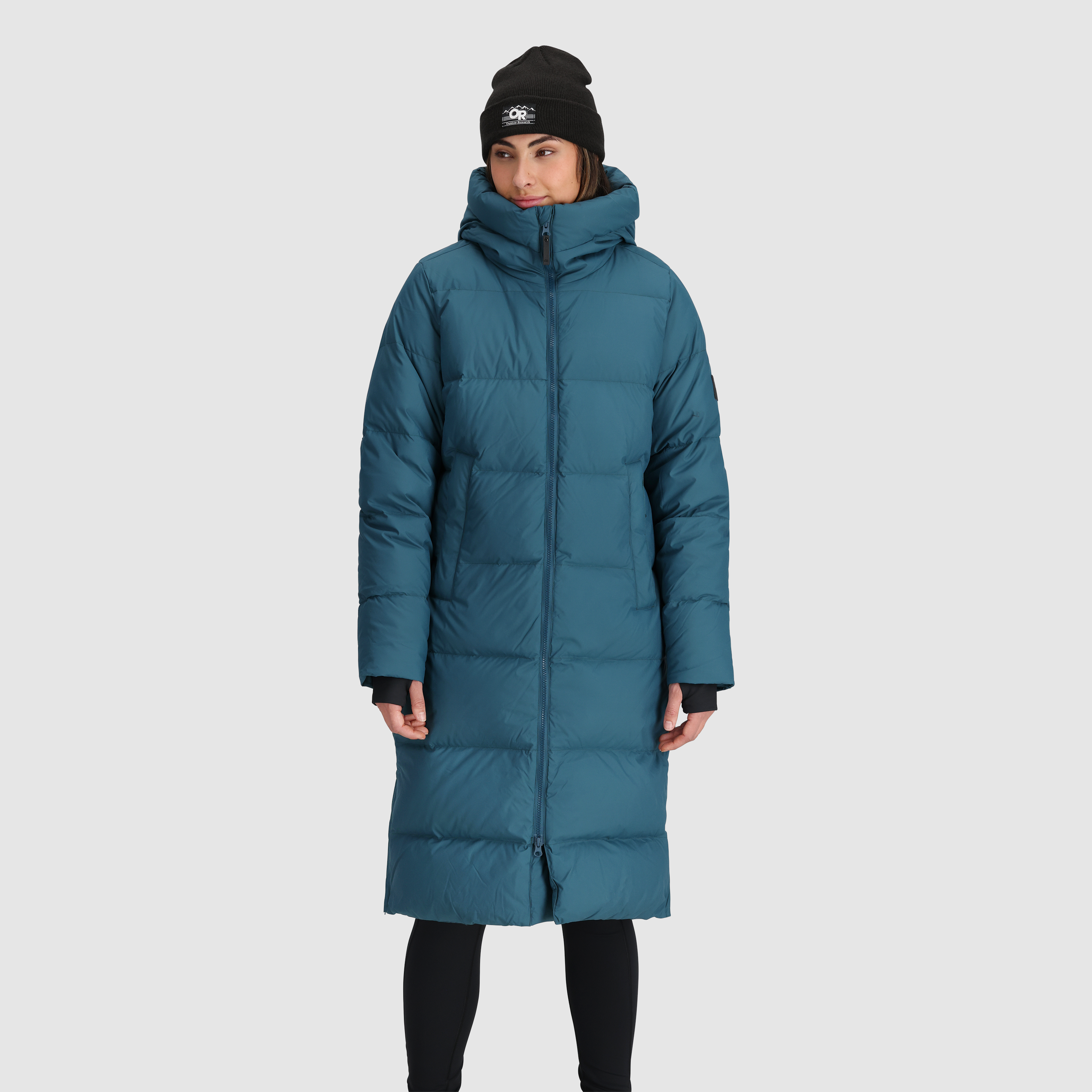 Womens down parka sales jacket
