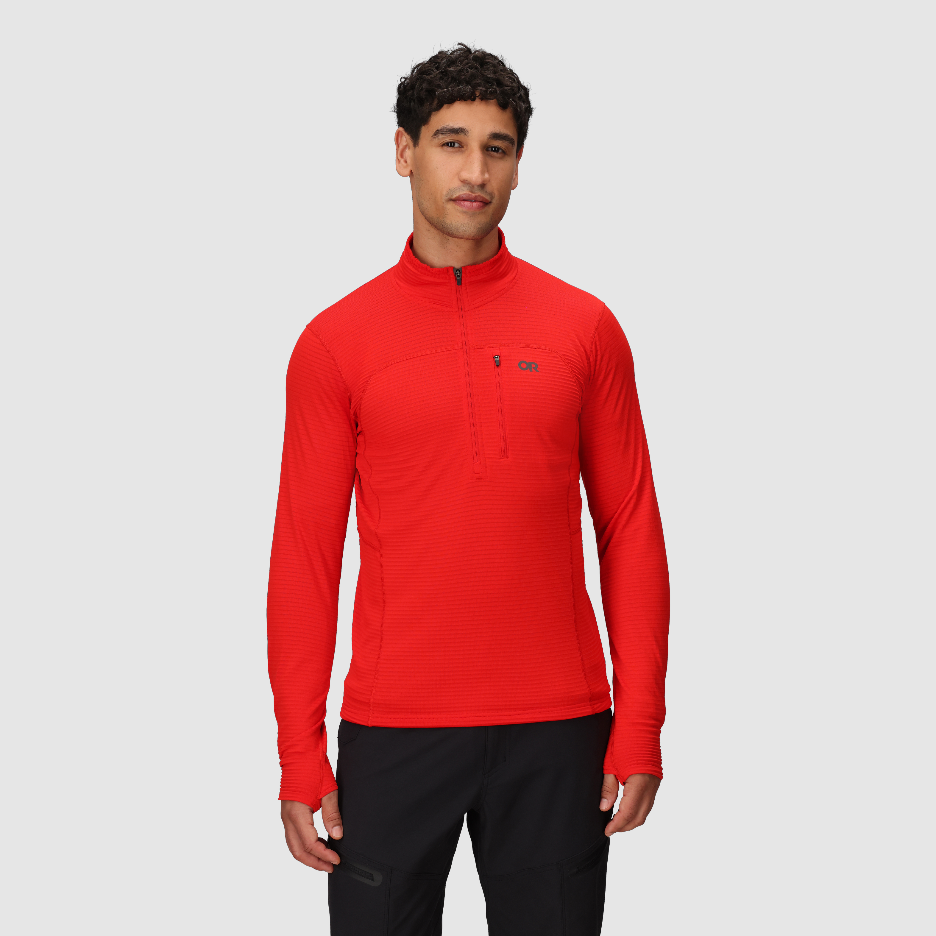 メンズウェア PGG Men's Vigor Grid Fleece Half Zip | Outdoor Research