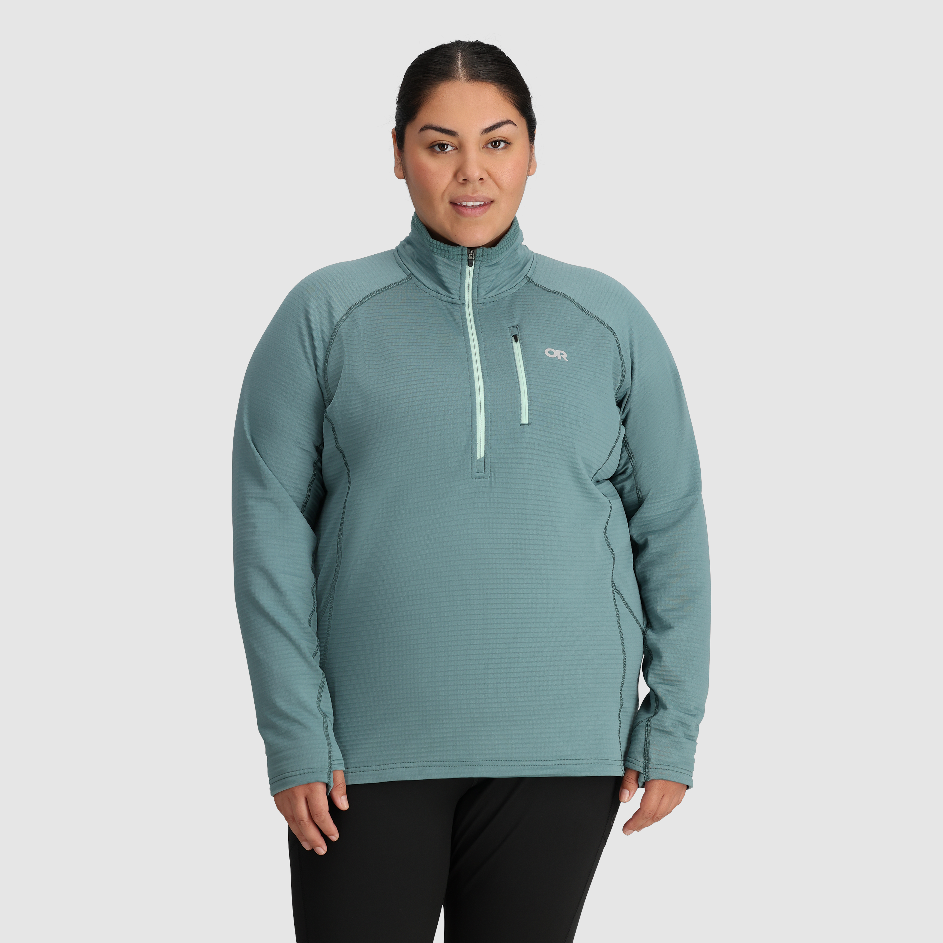 Women's Vigor Grid Fleece Half Zip-Plus | Outdoor Research Women's Vigor Grid Fleece Half Zip-Plus | Outdoor Research