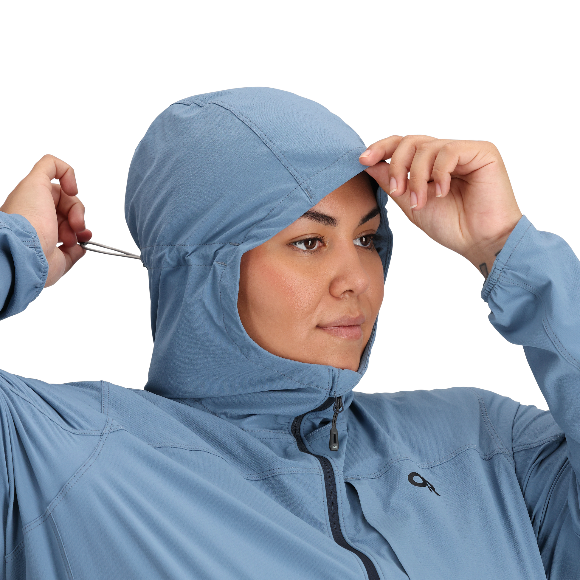 B4 :: Hood Drawcord / Seal out weather and hold in warmth when you cinch up your hood's drawcord.