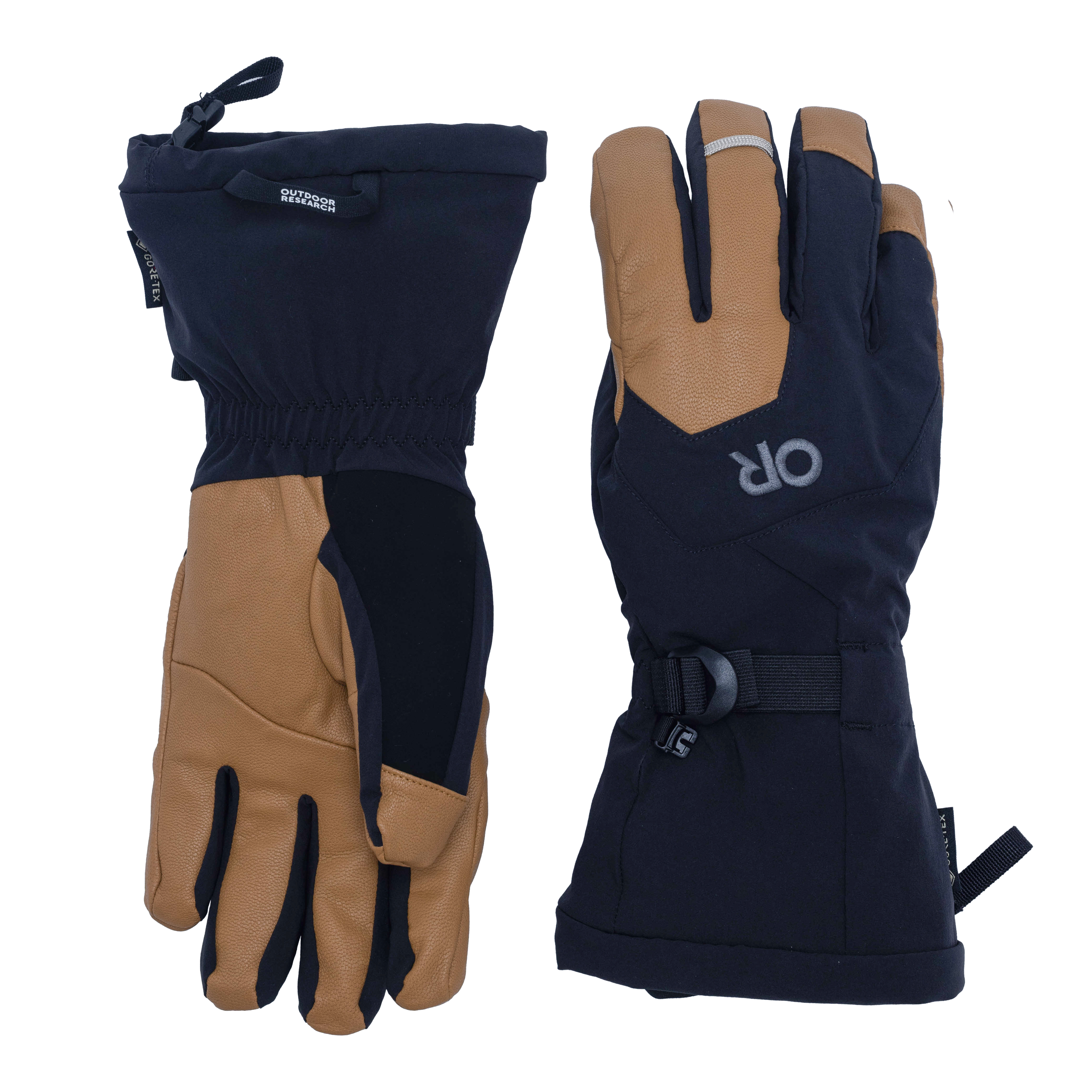 outdoor handschuhe test Outdoor Research Men's Arete Modular Gore-Tex Gloves Black/Dark Natural / S