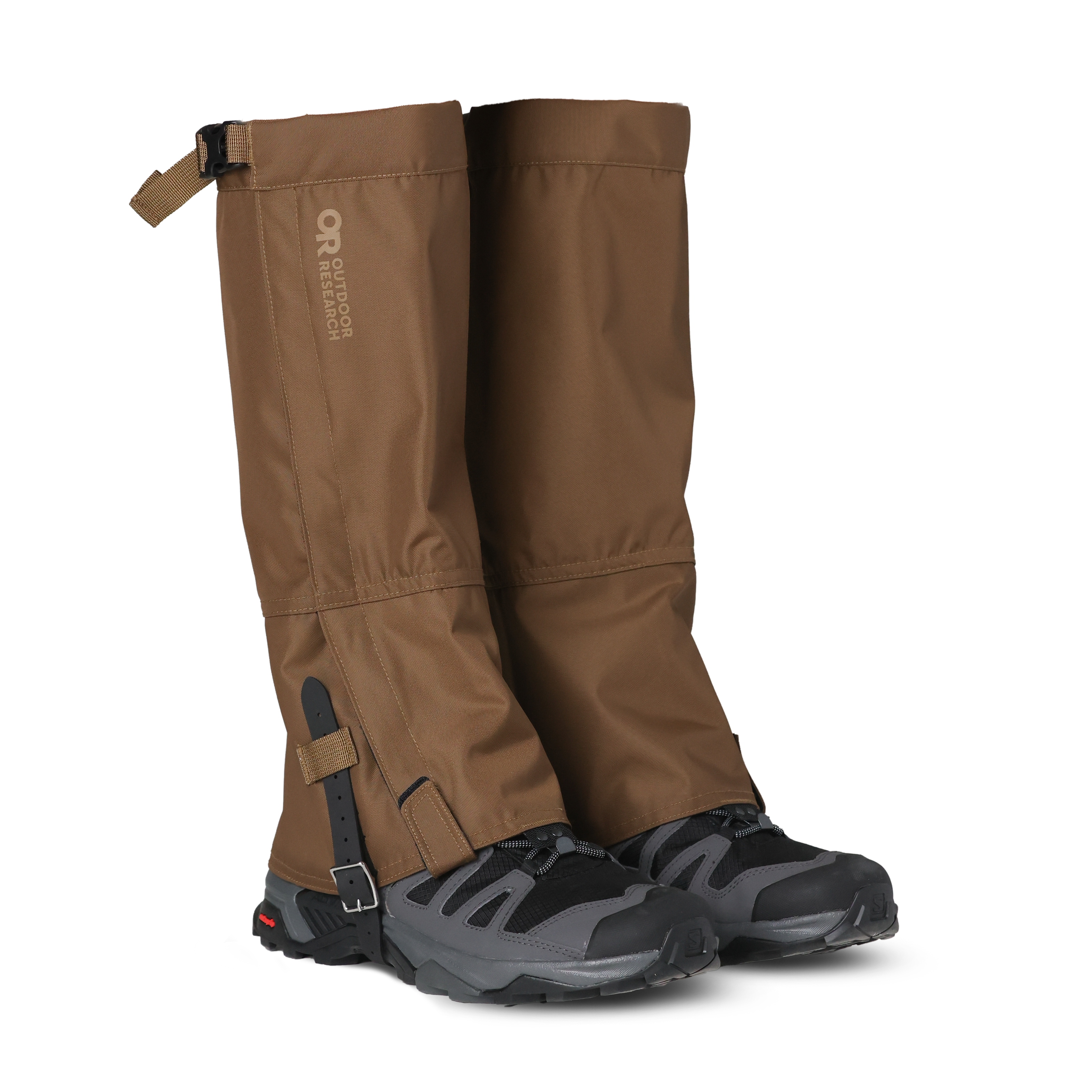 backpacking rain gaiters Outdoor Research Men's Rocky Mountain High Gaiters II Black / L