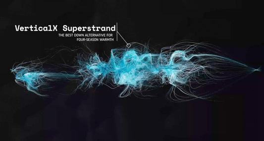 Introducing VerticalX™ SuperStrand; The Best Down Alternative for Four-Season Warmth