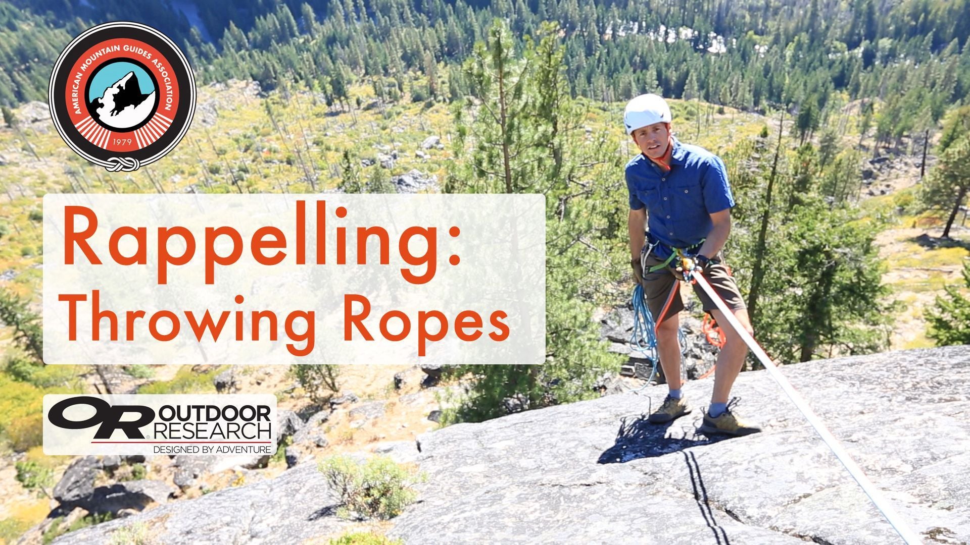 AMGA VIDEO: How To Throw Rappel Ropes – Outdoor Research