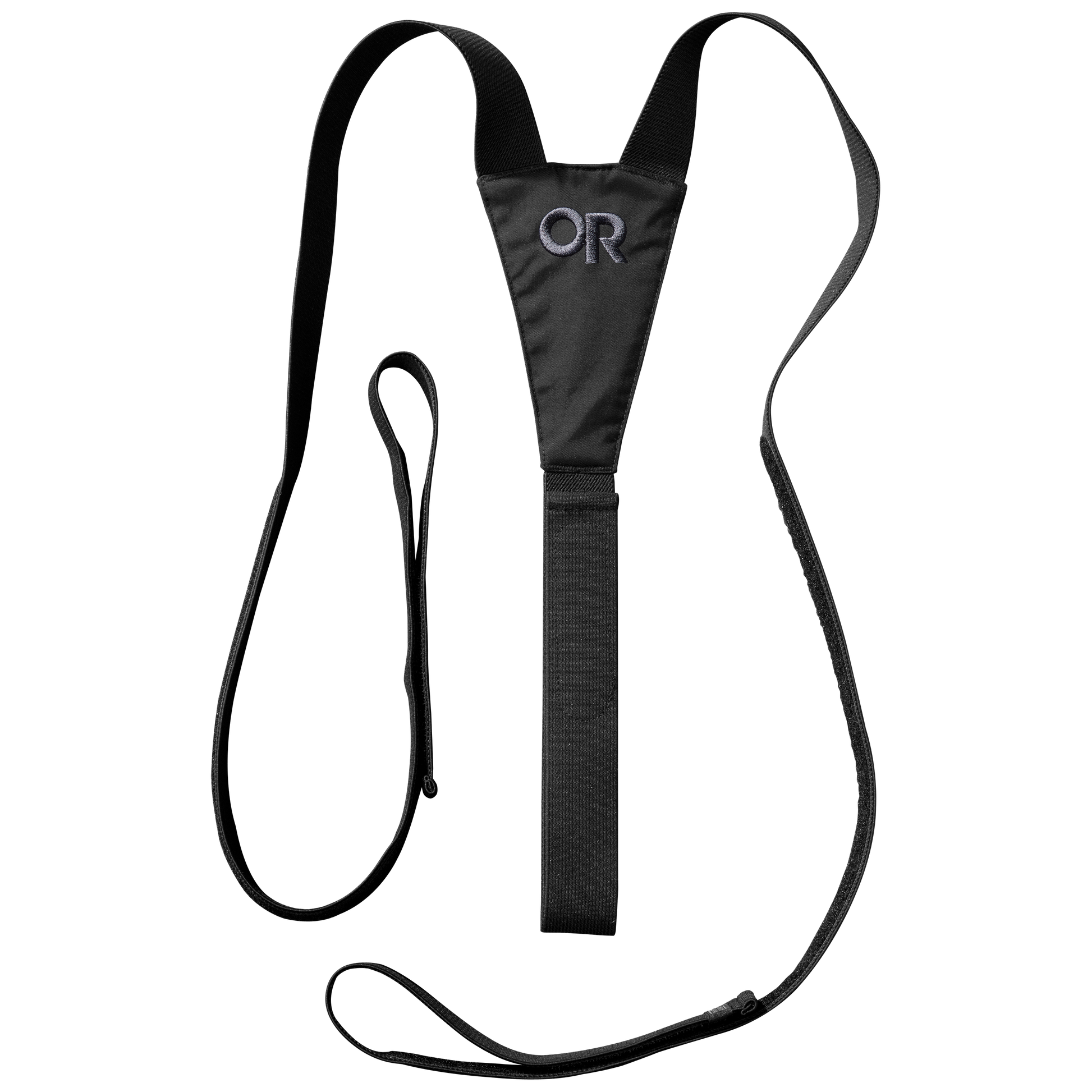Hikers Button Fly Suspenders - Black - Xs