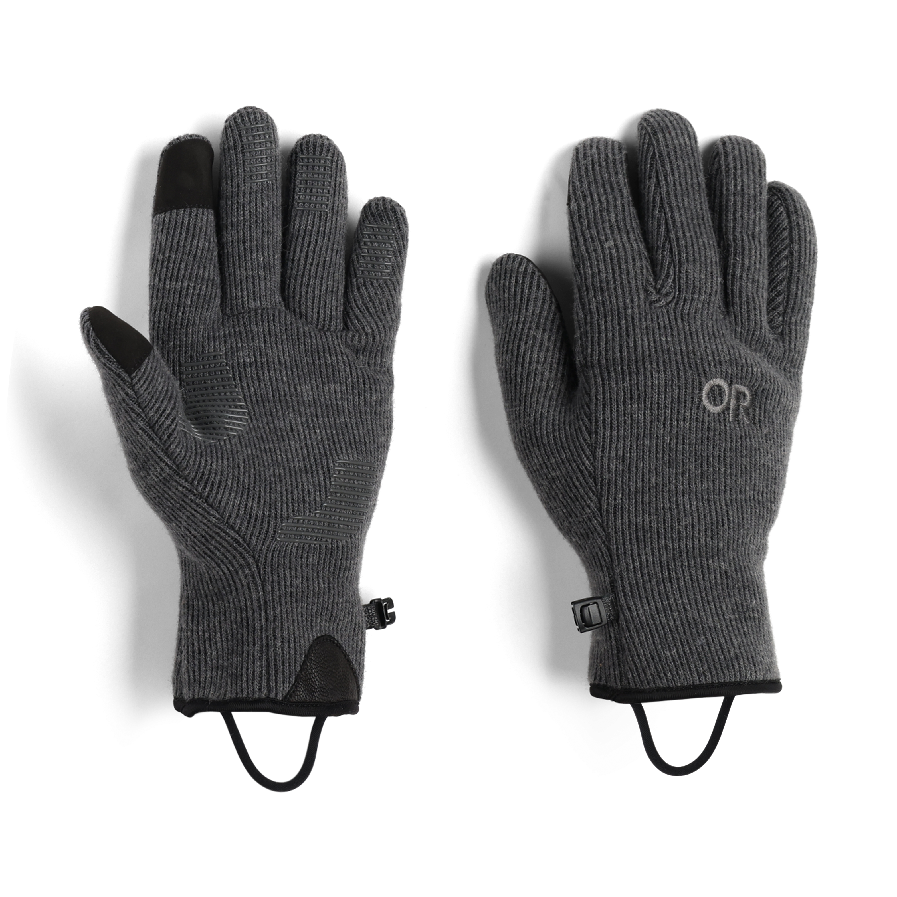 NORMAN Men's Cowhide Leather Gloves – Soft, Black, Hook & Loop – For Driving & Outdoor