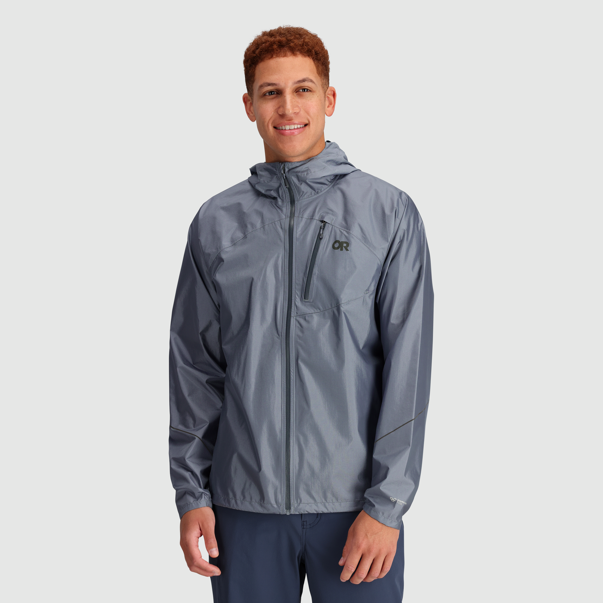 Outdoor Research Helium Rain Jacket Men s Grove M