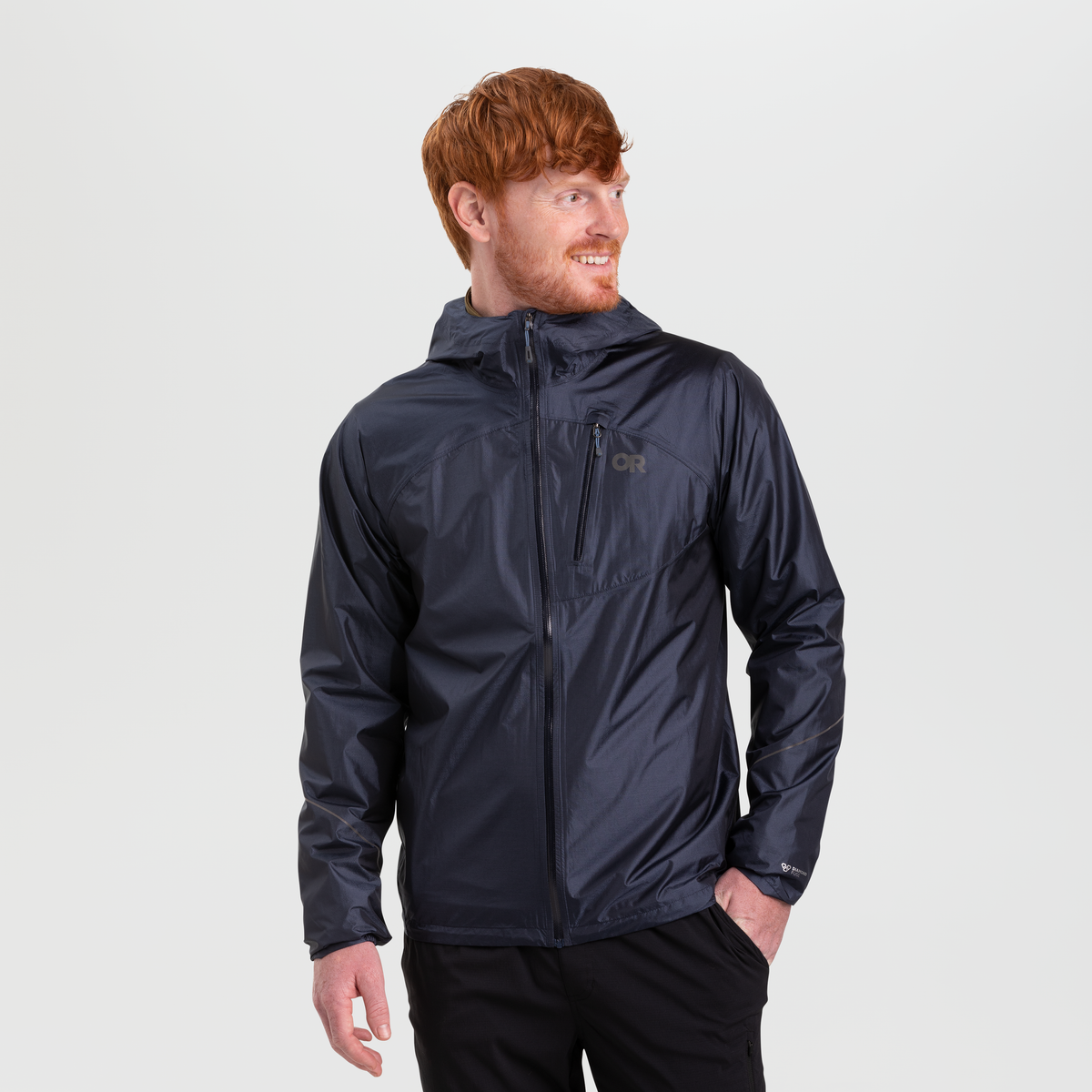 Unlock Wilderness' choice in the Outdoor Research Vs North Face comparison, the Helium Rain Jacket by Outdoor Research