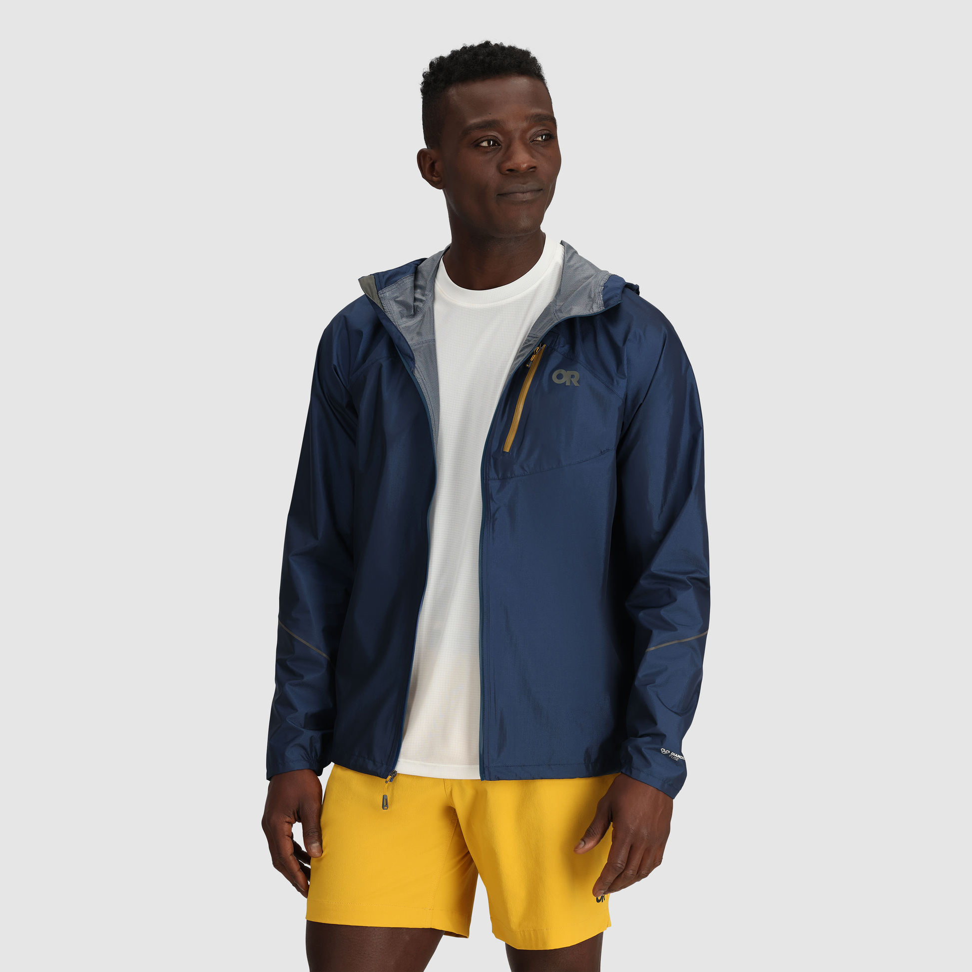 A cheap windbreaker jacket