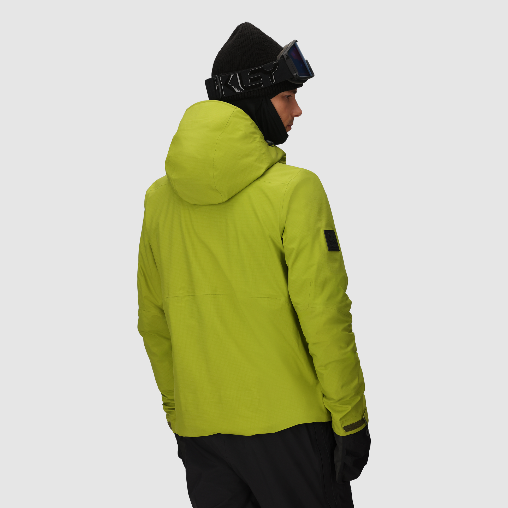 スキー bal 3M TAPED WATER PROOF JACKET Lime DPSAFETY Reflective Rain jackets for men waterproof,Hi Vis