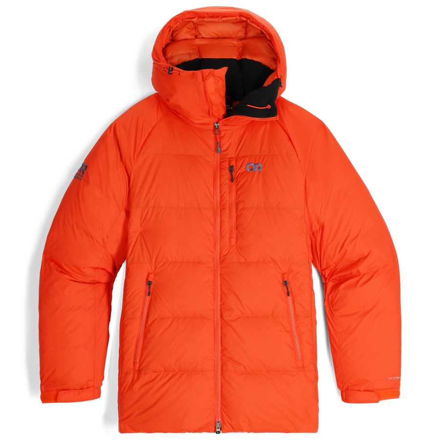 Outdoor Research Men s Super Alpine Down Parka Spice L