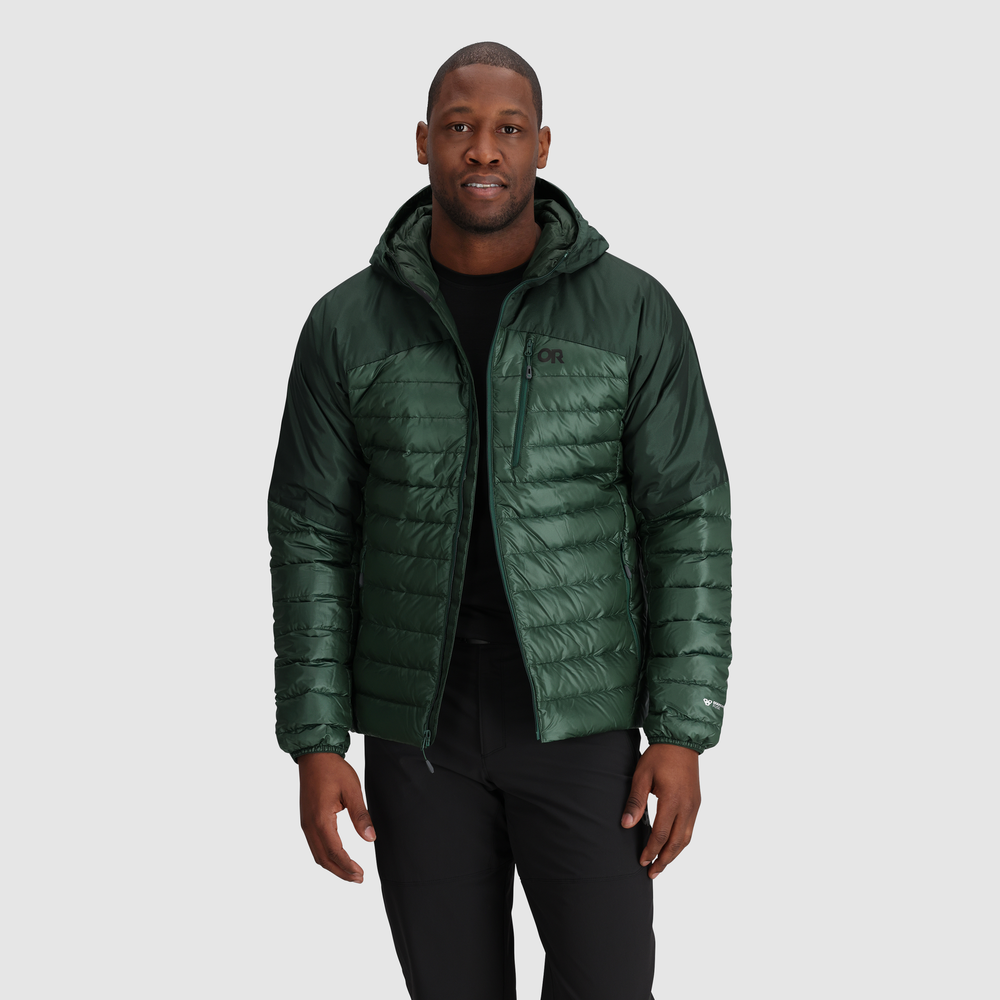 Outdoor research men's helium hybrid hooded jacket hotsell