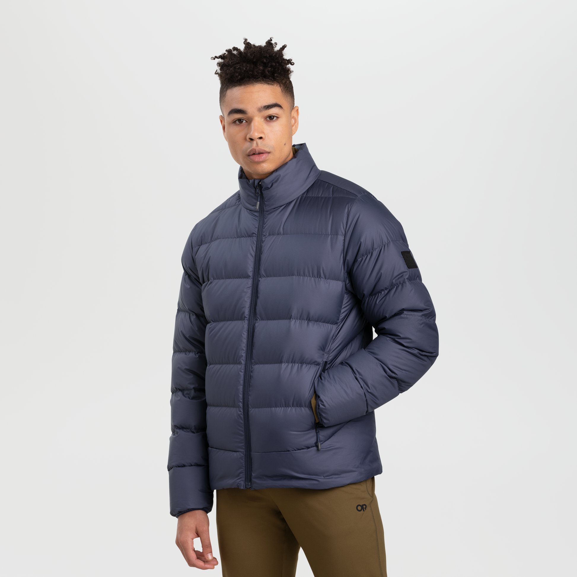Outdoor research shop men's down jacket