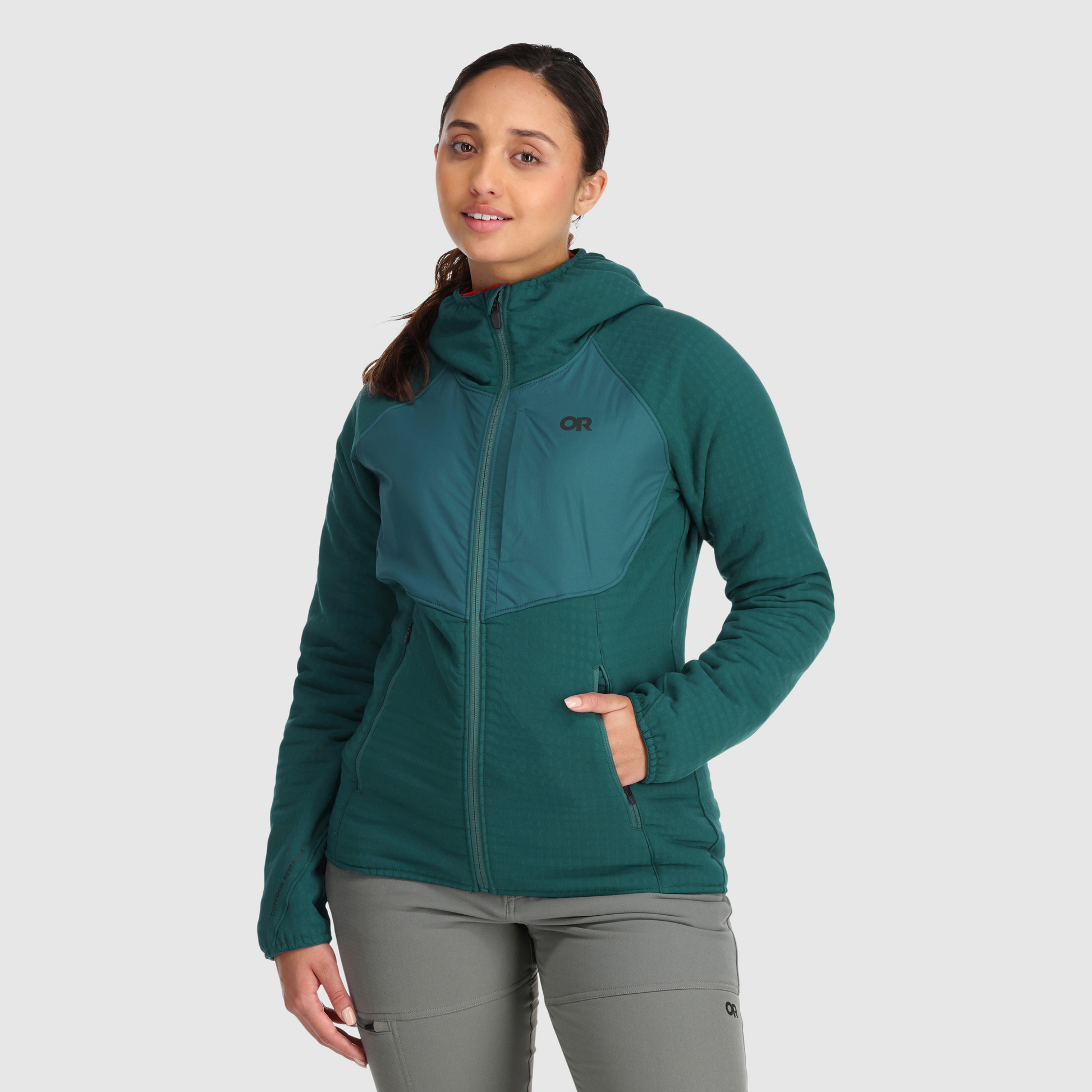 Women's Zip Up Travel Hoodies with Tons of Inside Pockets