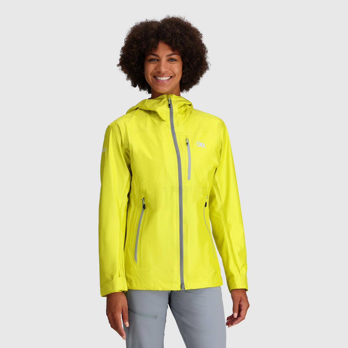 Unlock Wilderness' choice in the Outdoor Research Vs North Face comparison, the Helium AscentShell Jacket by Outdoor Research