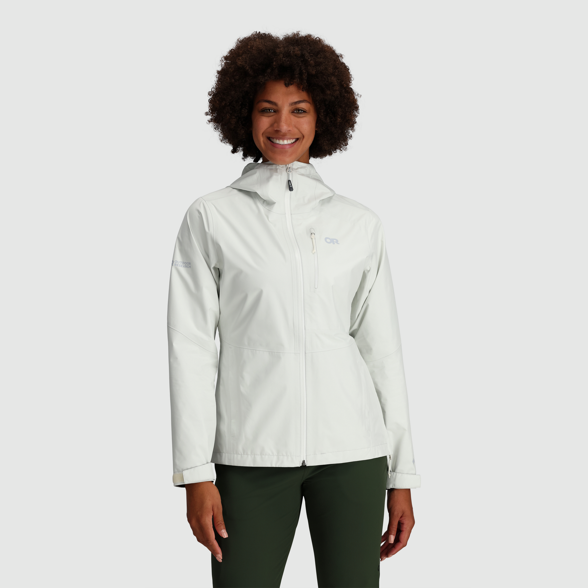 White gore 2025 tex jacket