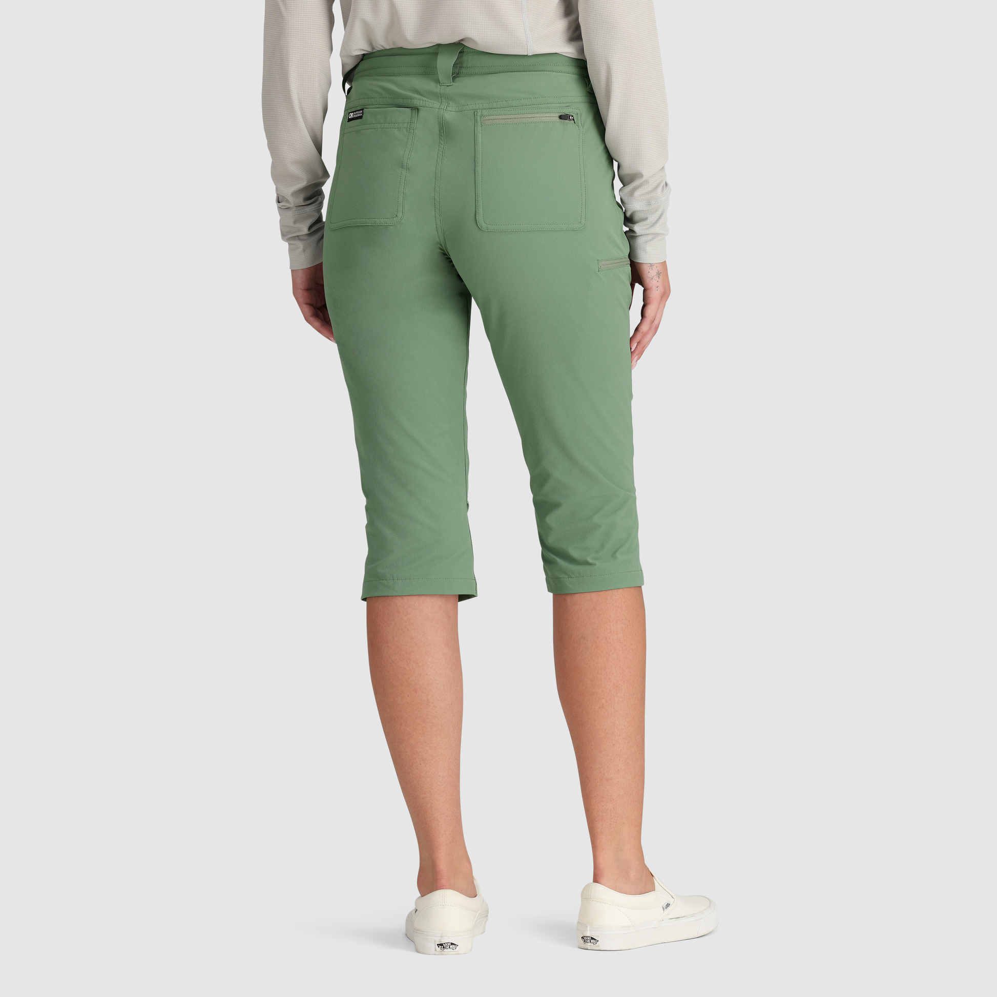 Womens capri sales pants with pockets