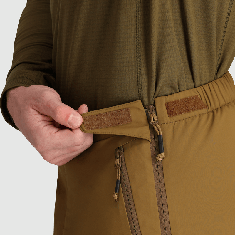 00 :: Velcro Waist Adjusters / Allows micro adjustments to waist as well as prevent zipper creep.
