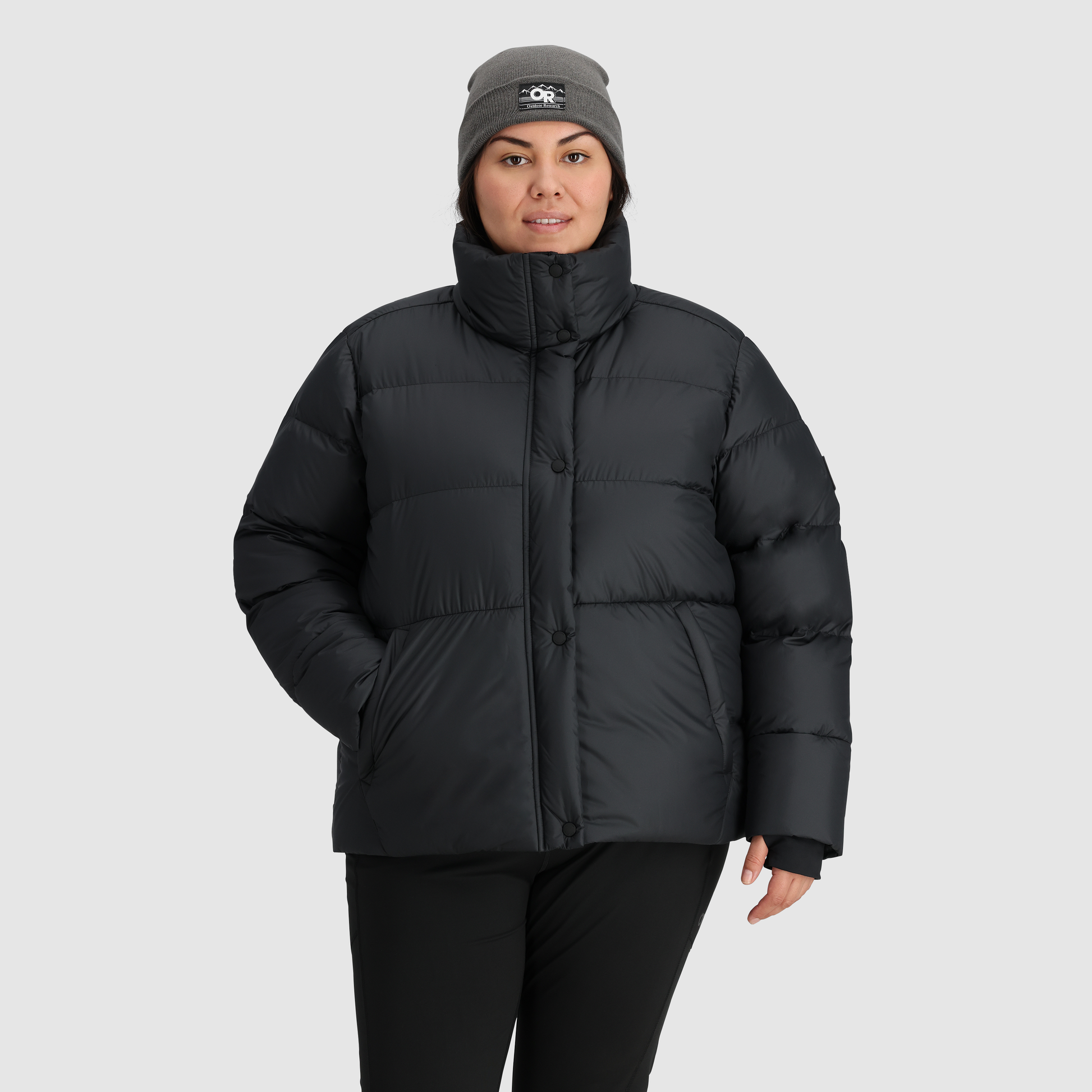 Solid nuptse insulated puffer down jacket 2025