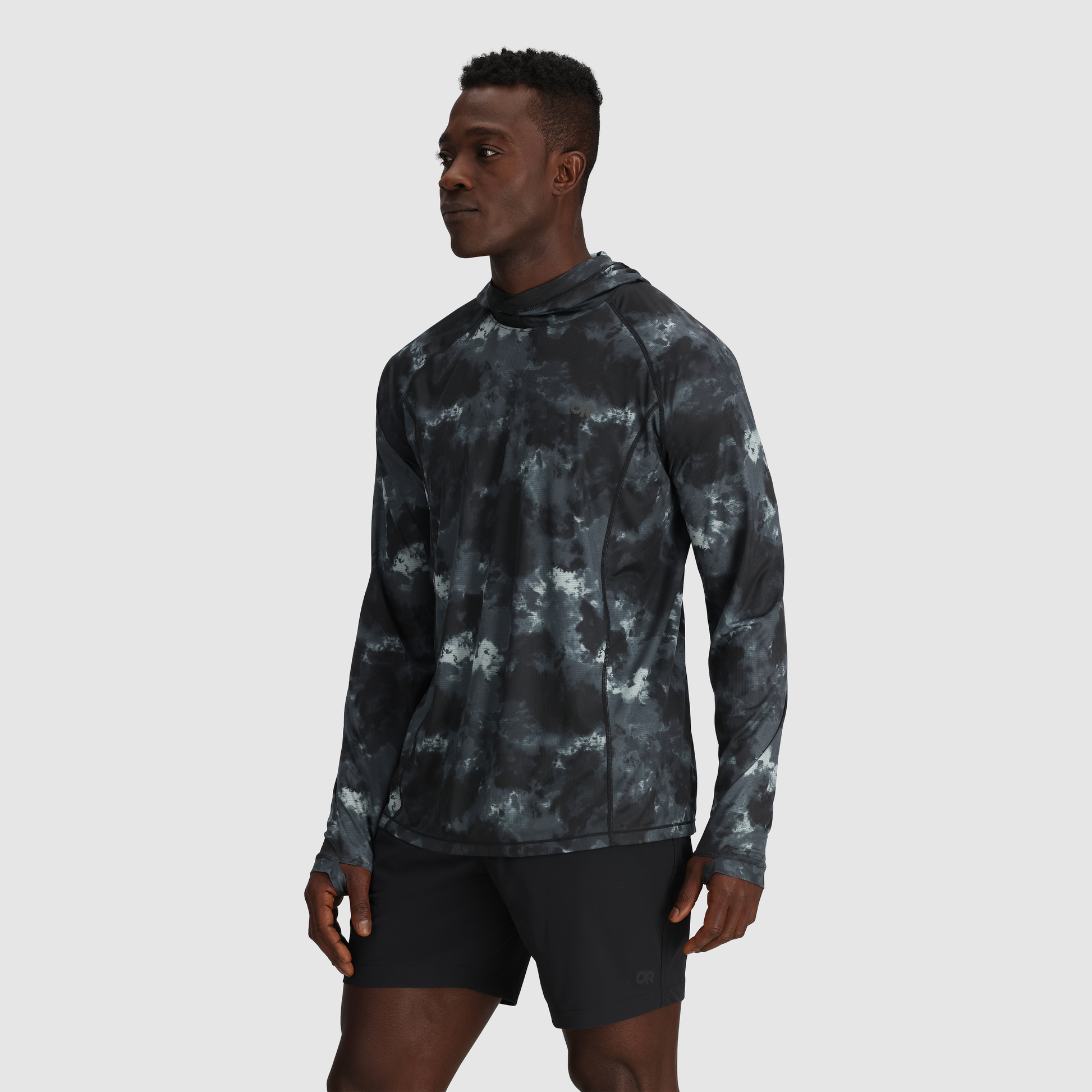 Outdoor Research Men's Echo Printed Hoodie - Large - Grove Camo