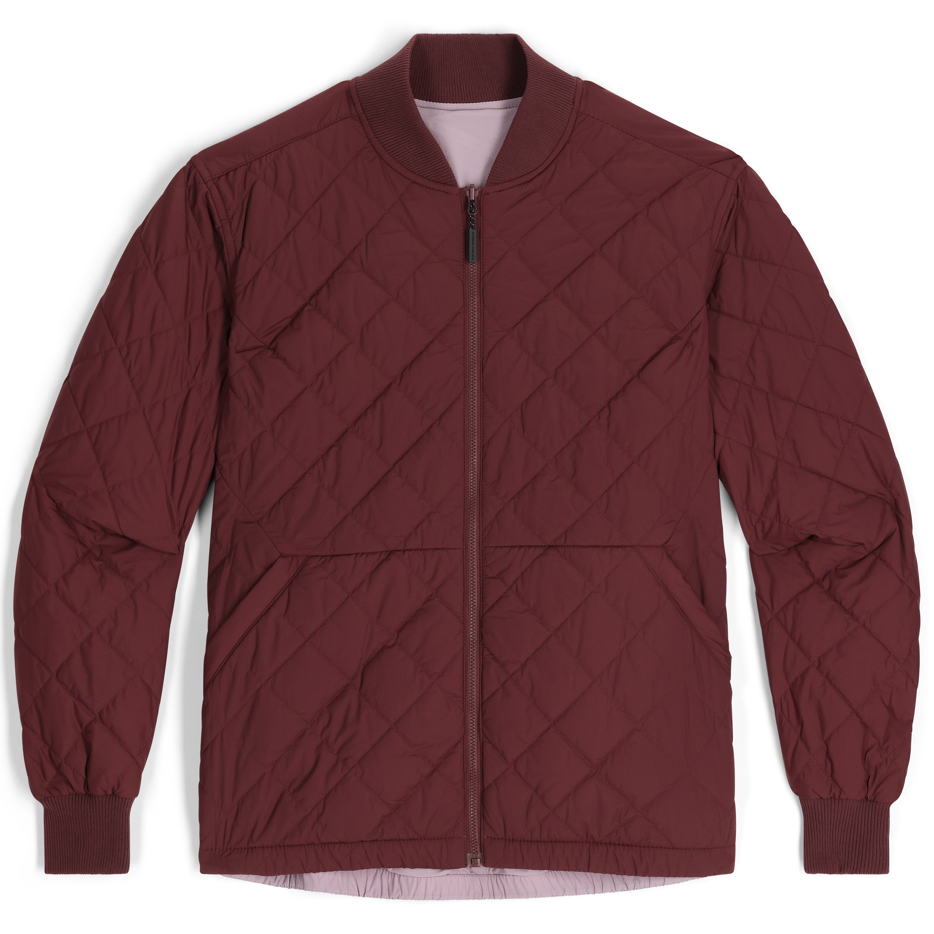 Bomber jacket with red tag on arm online