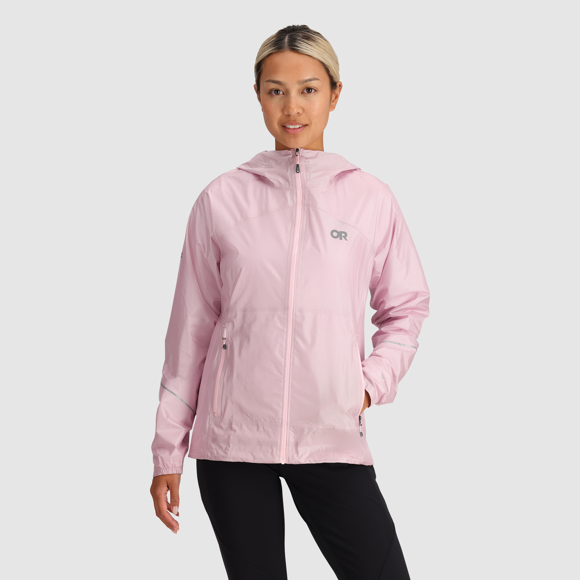 Lightweight packable 2025 rain jacket women's
