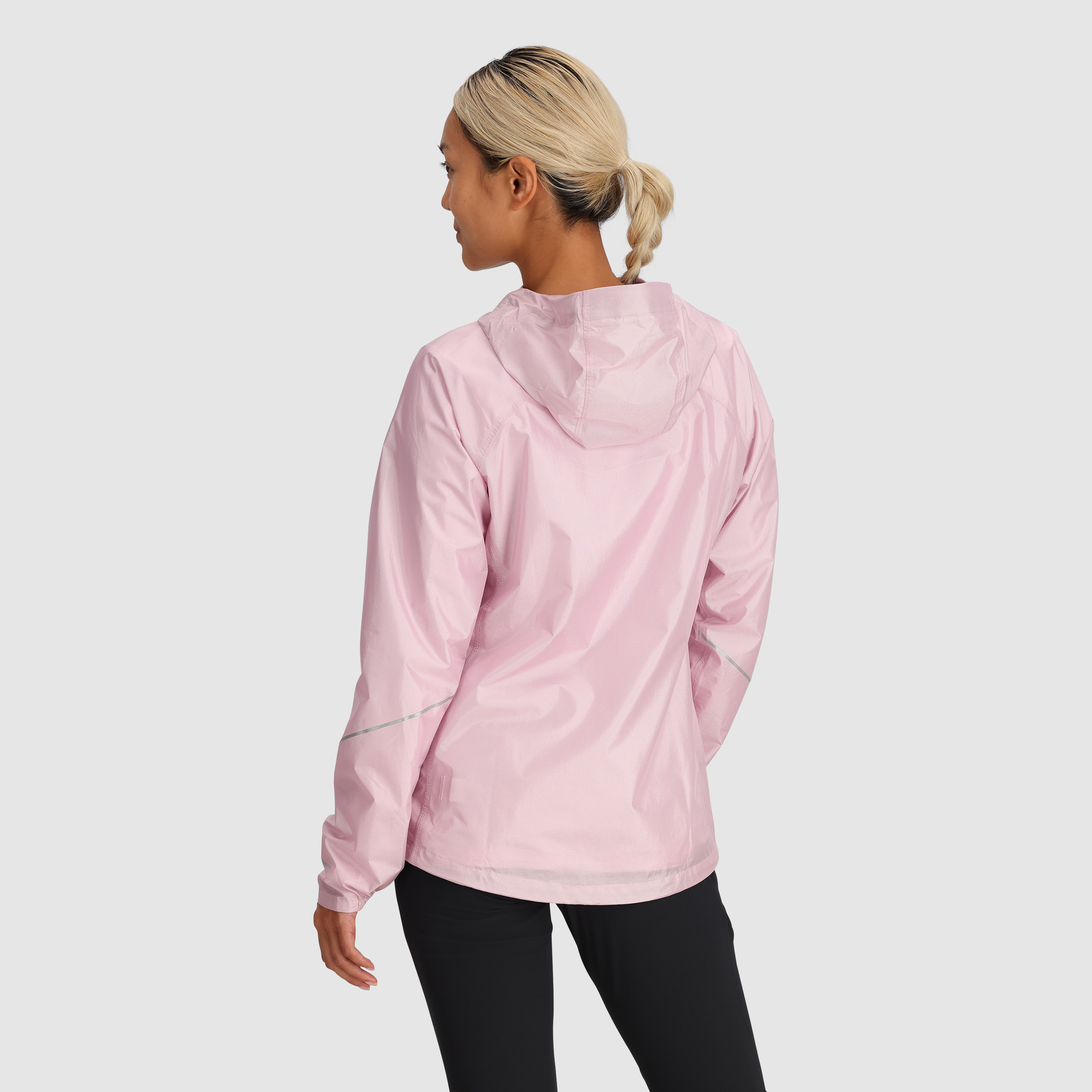 Womens pink rain sales jacket