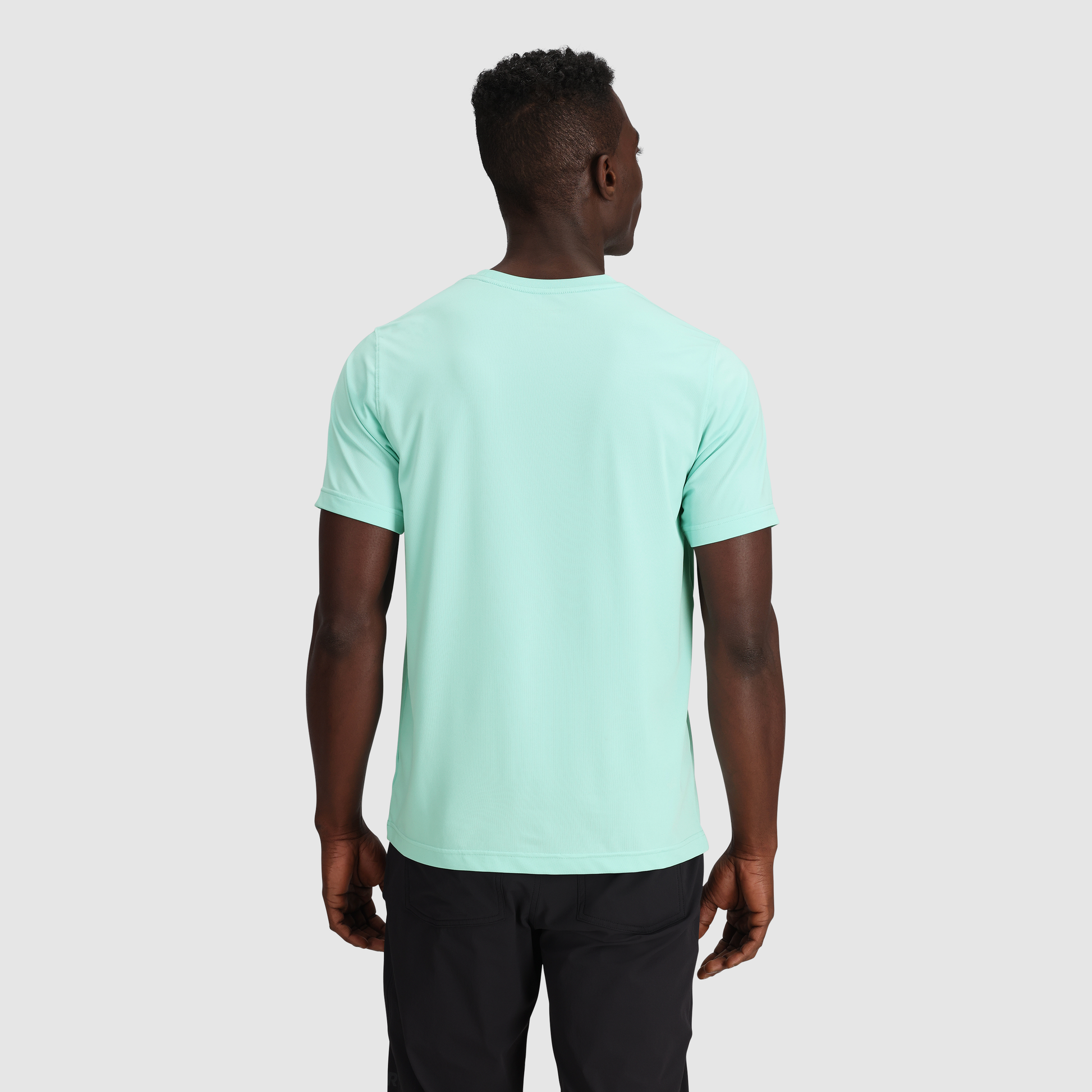 Men's Breathable Crew Neck Essential Fitness T-Shirt - Neon Green