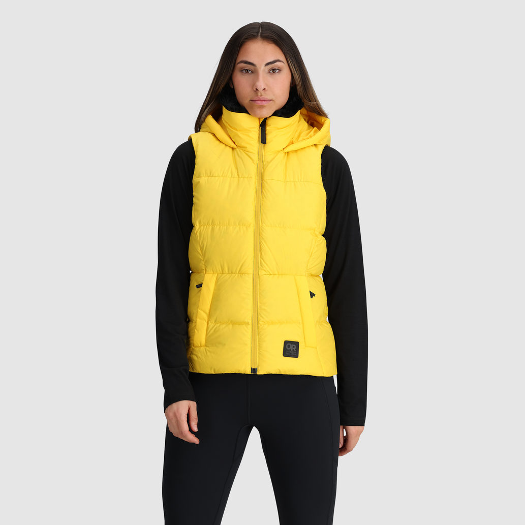 Hooded down vest hotsell