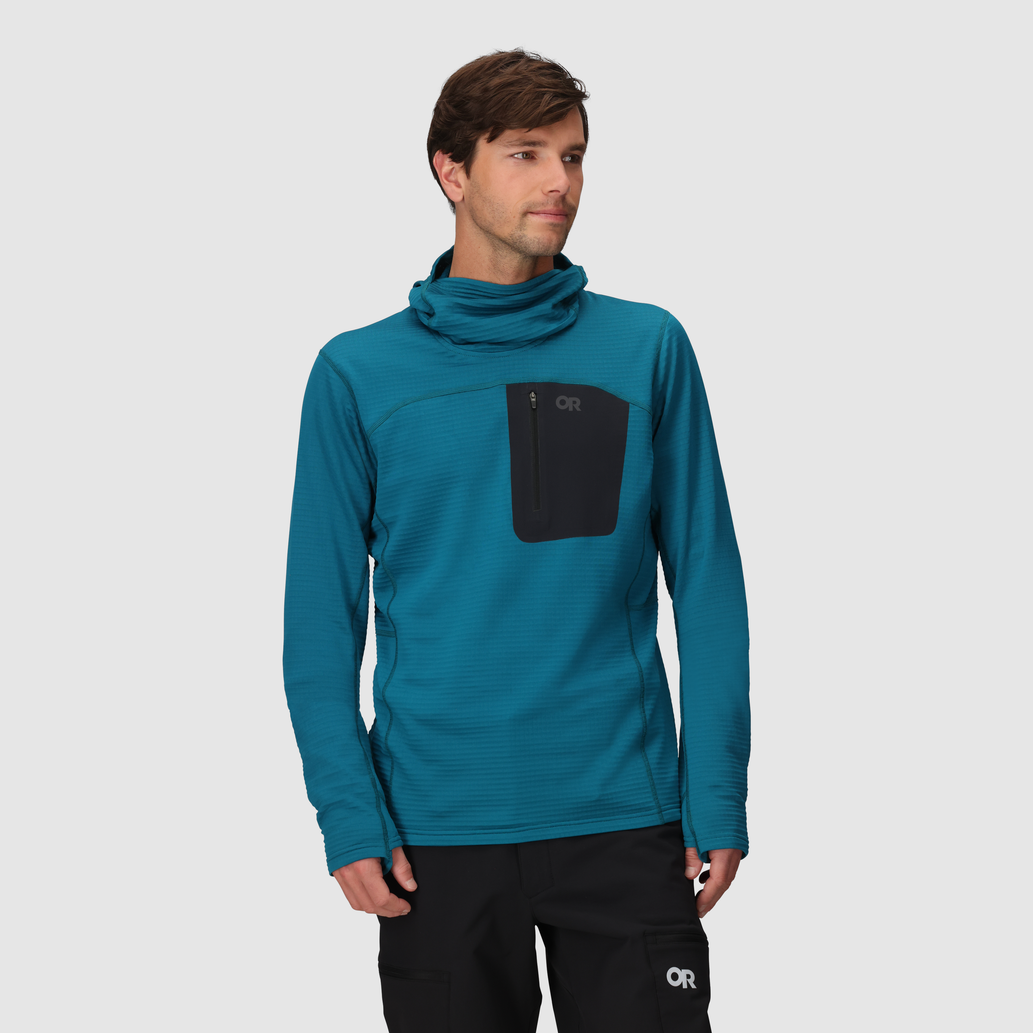 Men's Vigor Grid Fleece Pullover Hoodie