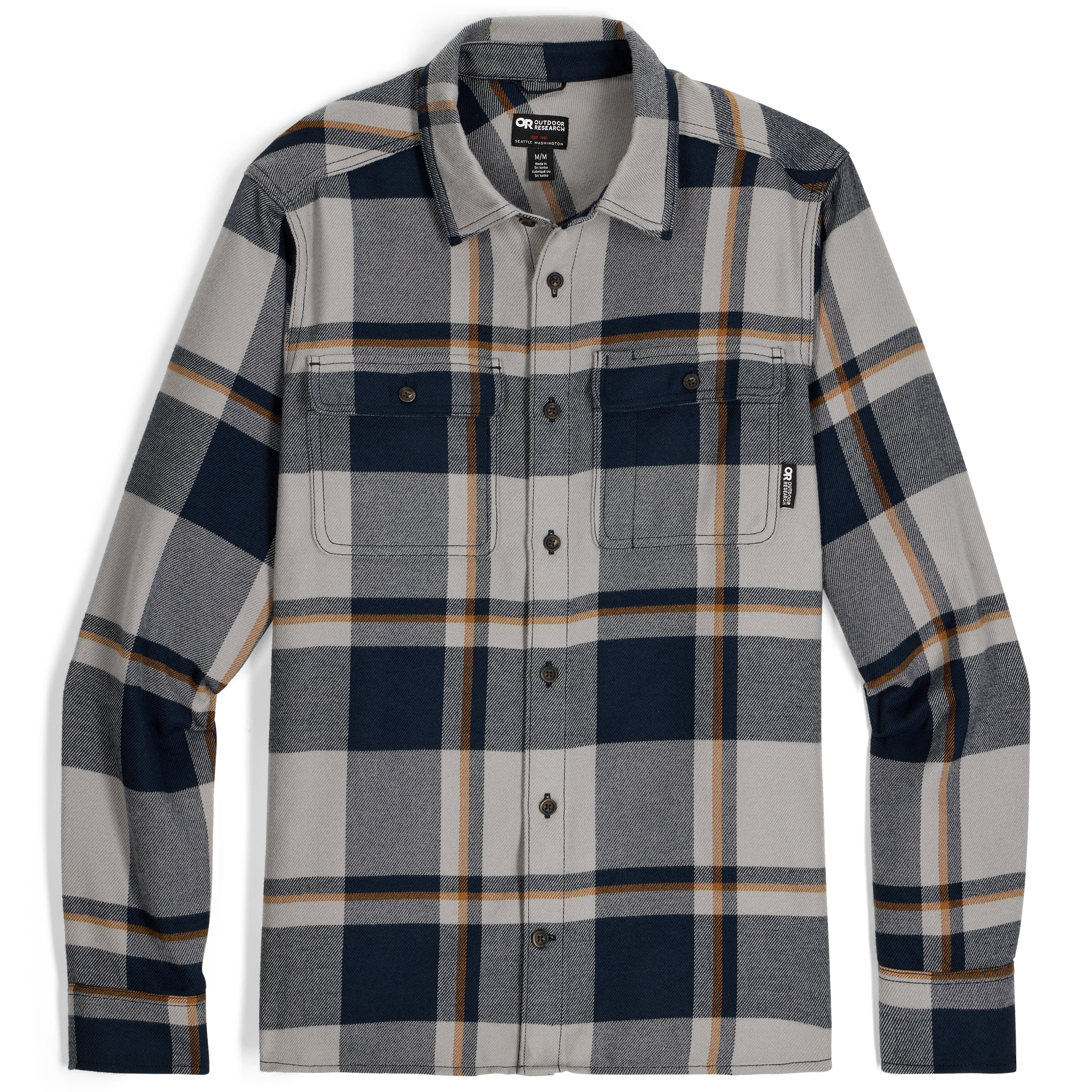 Men's Feedback Flannel Twill Shirt | Outdoor Research Men's Feedback Flannel Twill Shirt | Outdoor Research