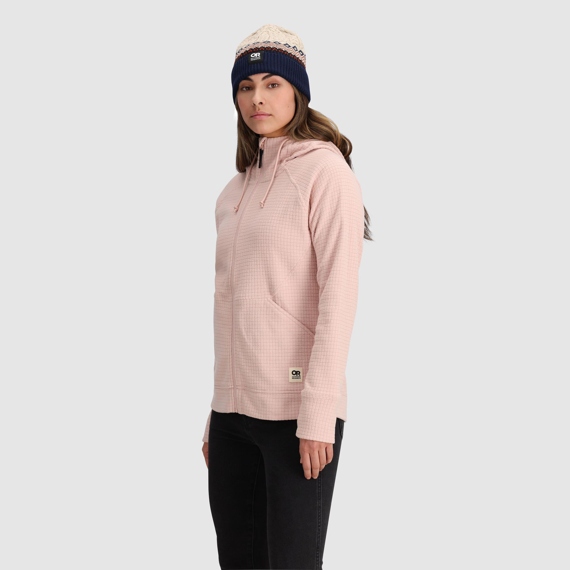 Women's mezzaluna sales full zip hoodie