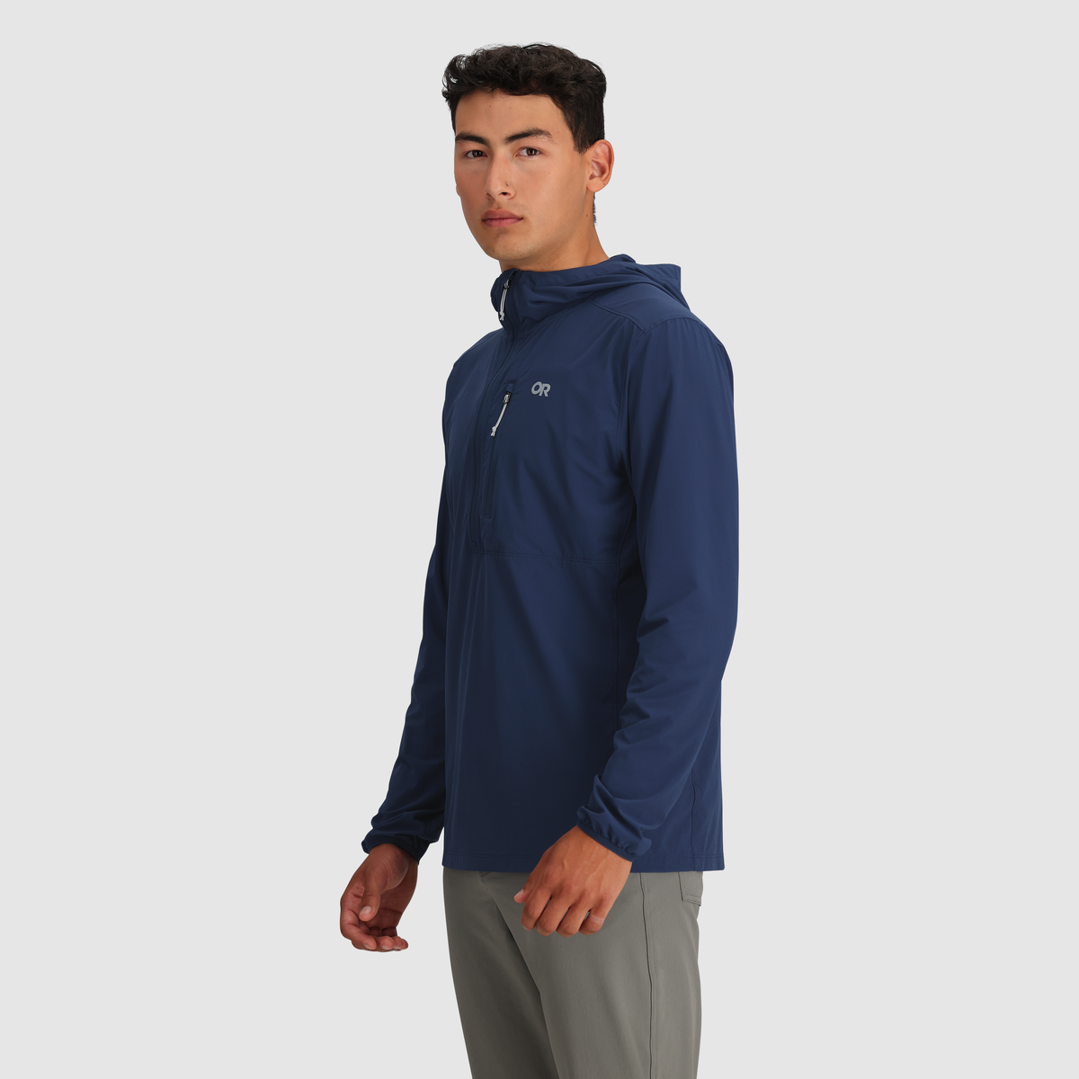Sweat à Capuche Outdoor Research Astroman Air Sun - Couleur Ardoise, Taille XXL, Neuf Avec étiquettes