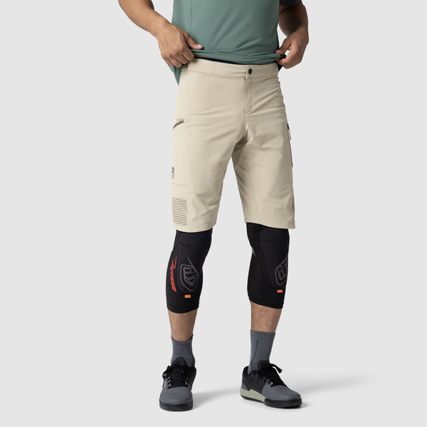Flex MTB Trail Shorts - Soft-Shell Mountain Bike Shorts With Zip Pocke