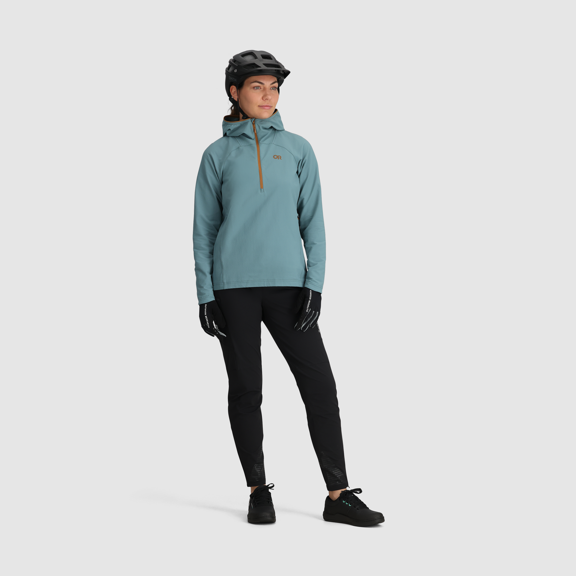 Women's Freewheel MTB Half Zip Hoodie | Outdoor Research Women's Freewheel MTB Half Zip Hoodie | Outdoor Research