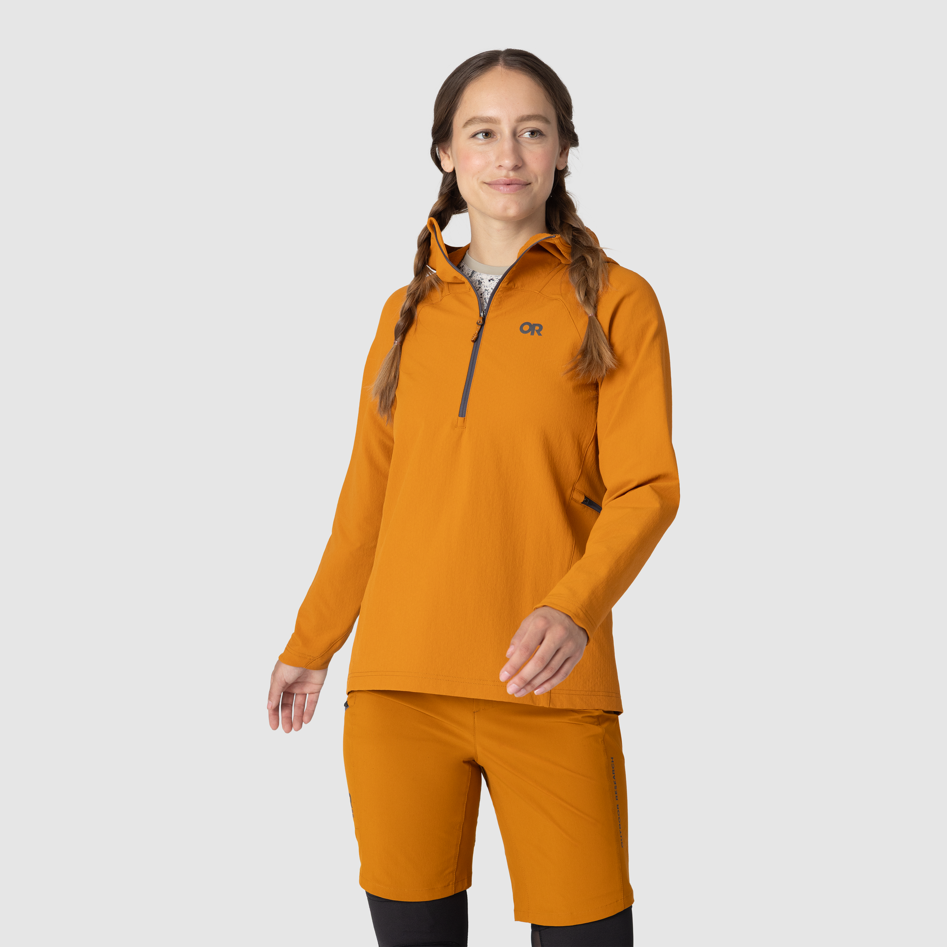 Women's Freewheel MTB Half Zip Hoodie | Outdoor Research Women's Freewheel MTB Half Zip Hoodie | Outdoor Research