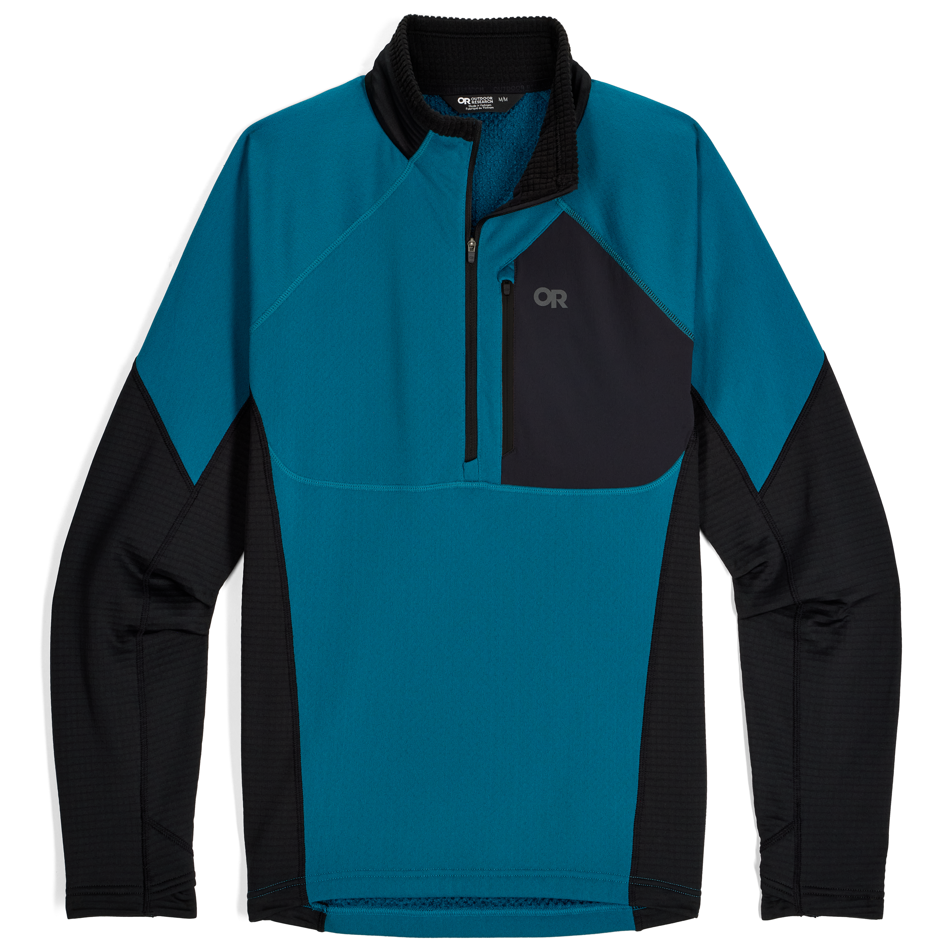 Men's Deviator Fleece Half Zip | Outdoor Research Men's Deviator Fleece Half Zip | Outdoor Research