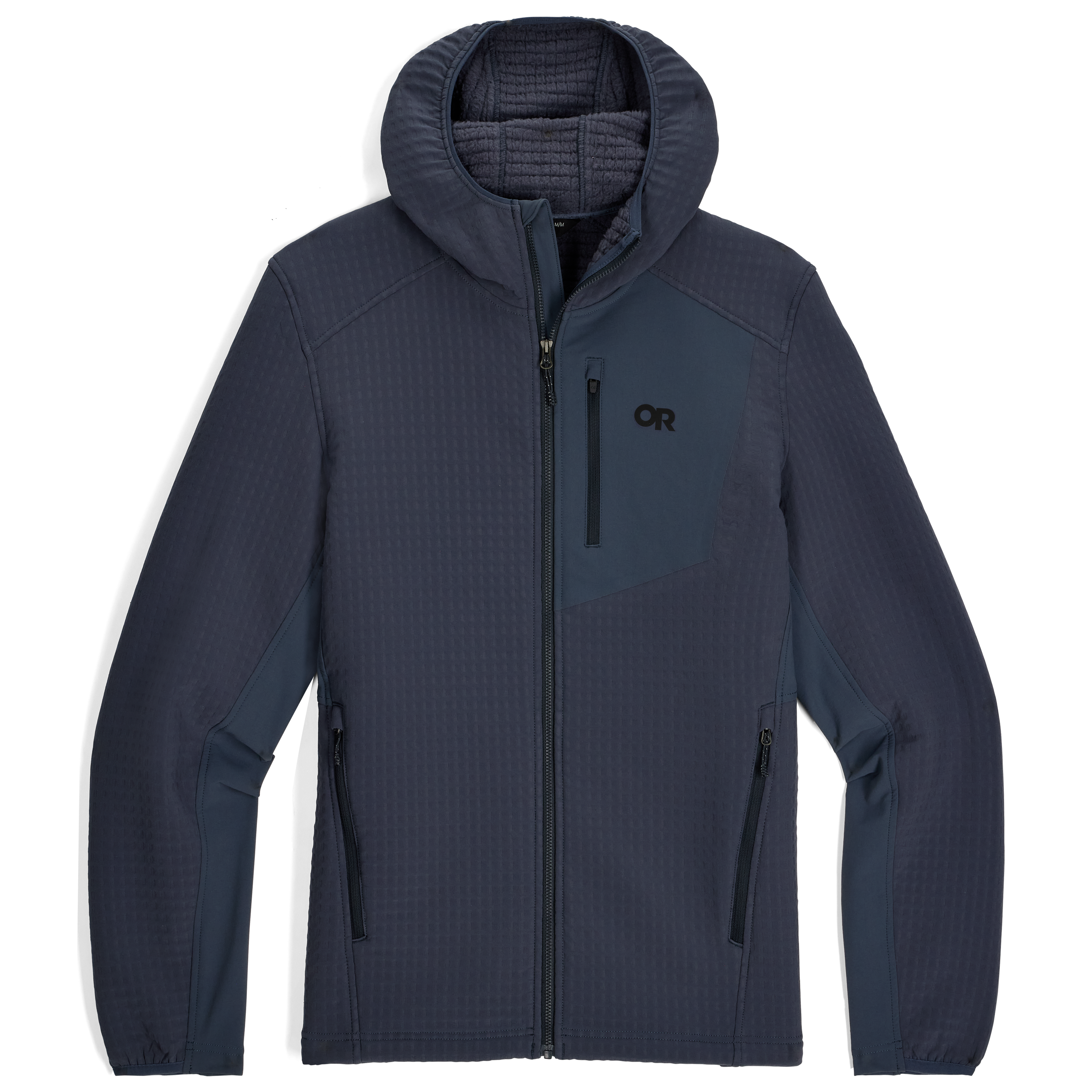 Hooded Coat Vigor Hybrid Hooded Jacket Men's Vigor Plus Fleece