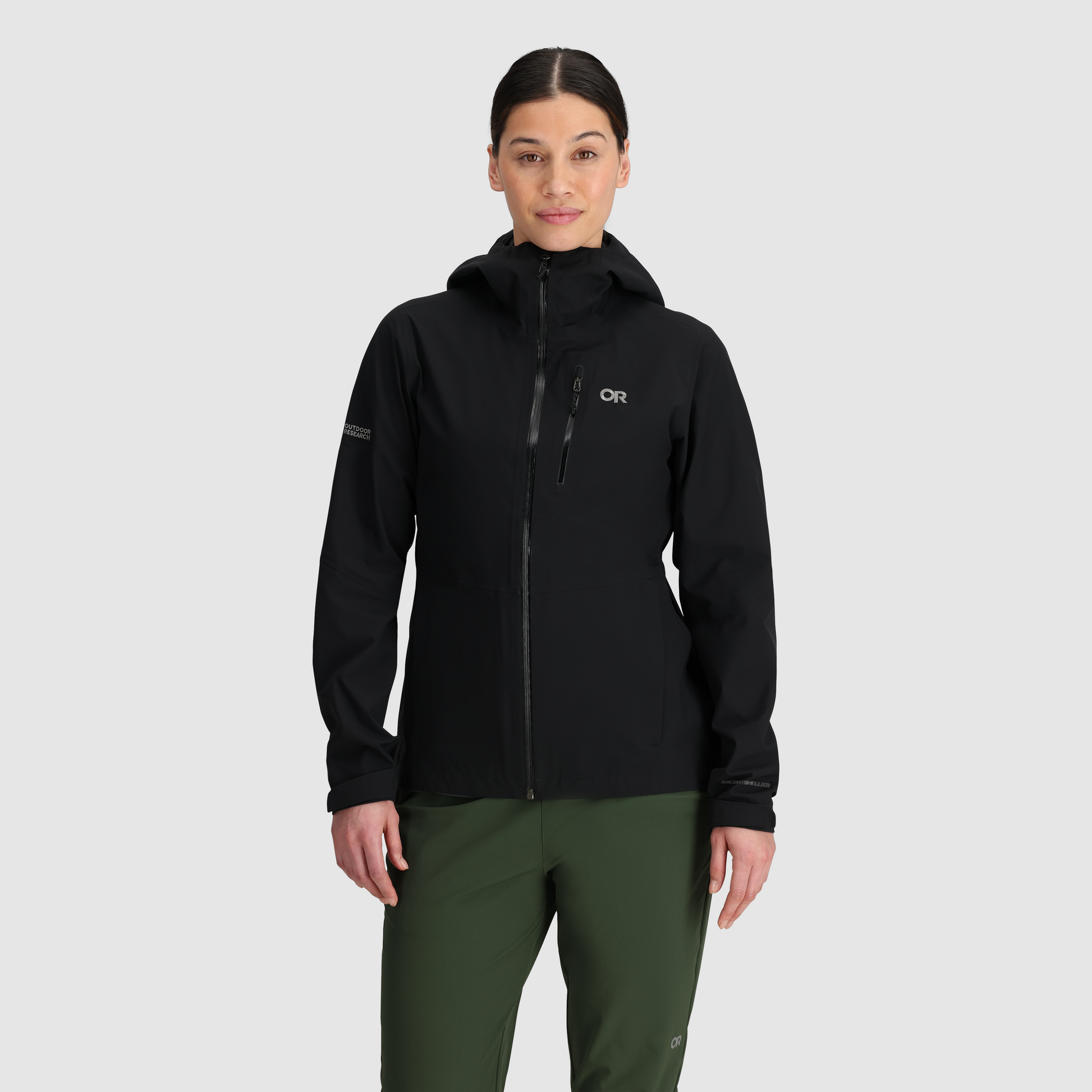 Veste imperméable femme WOMEN'S ASPIRE JACKET 3L maldives Outdoor Research - Montania Sport Veste imperméable femme WOMEN'S ASPIRE JACKET 3L maldives Outdoor Research - Montania Sport