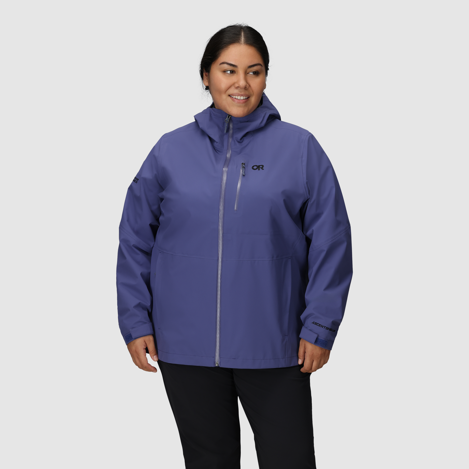 women's lightweight rain gear Outdoor Research Women's Aspire 3L Rain Jacket