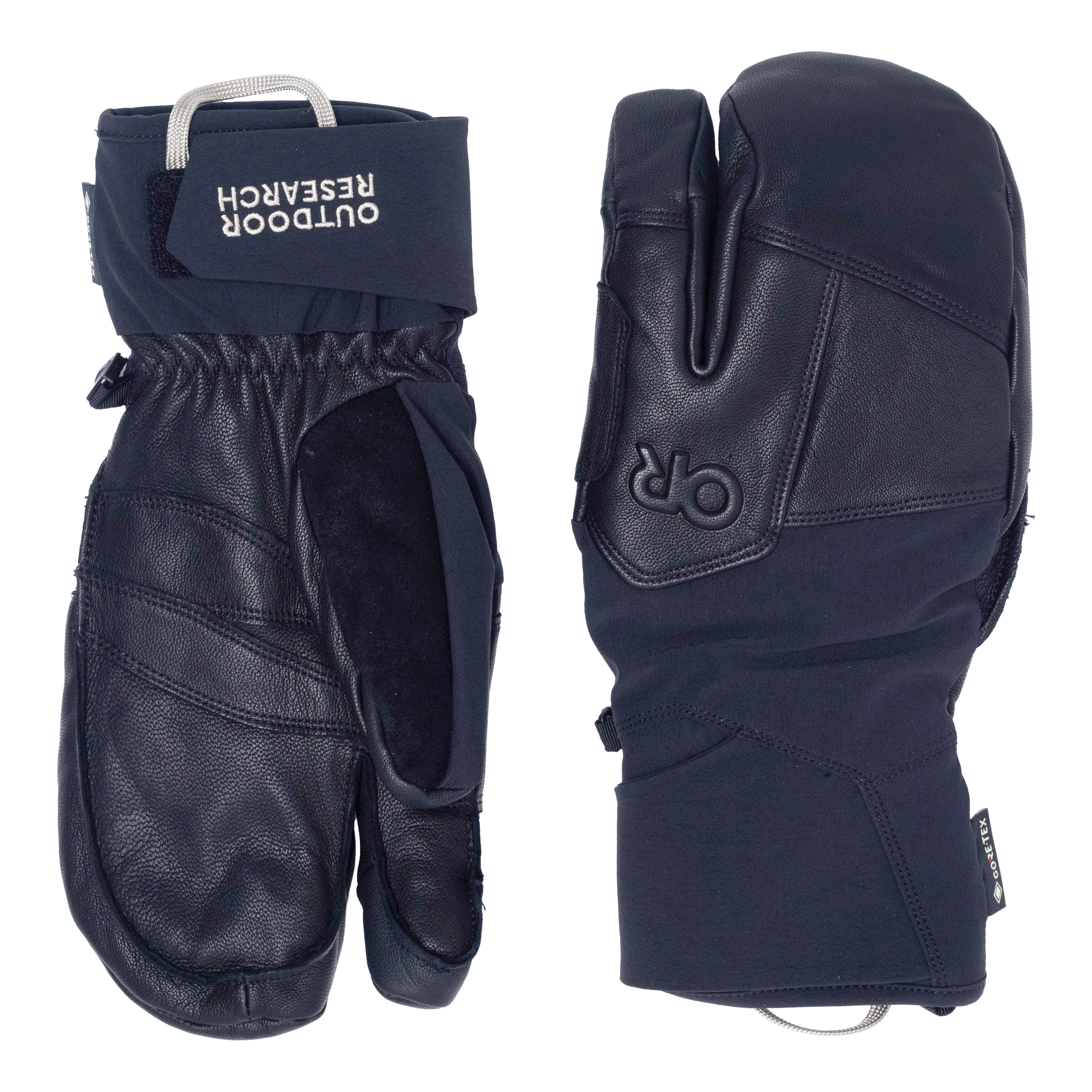 Outdoor Research Team GORE-TEX 3-Finger Gloves Black / XS