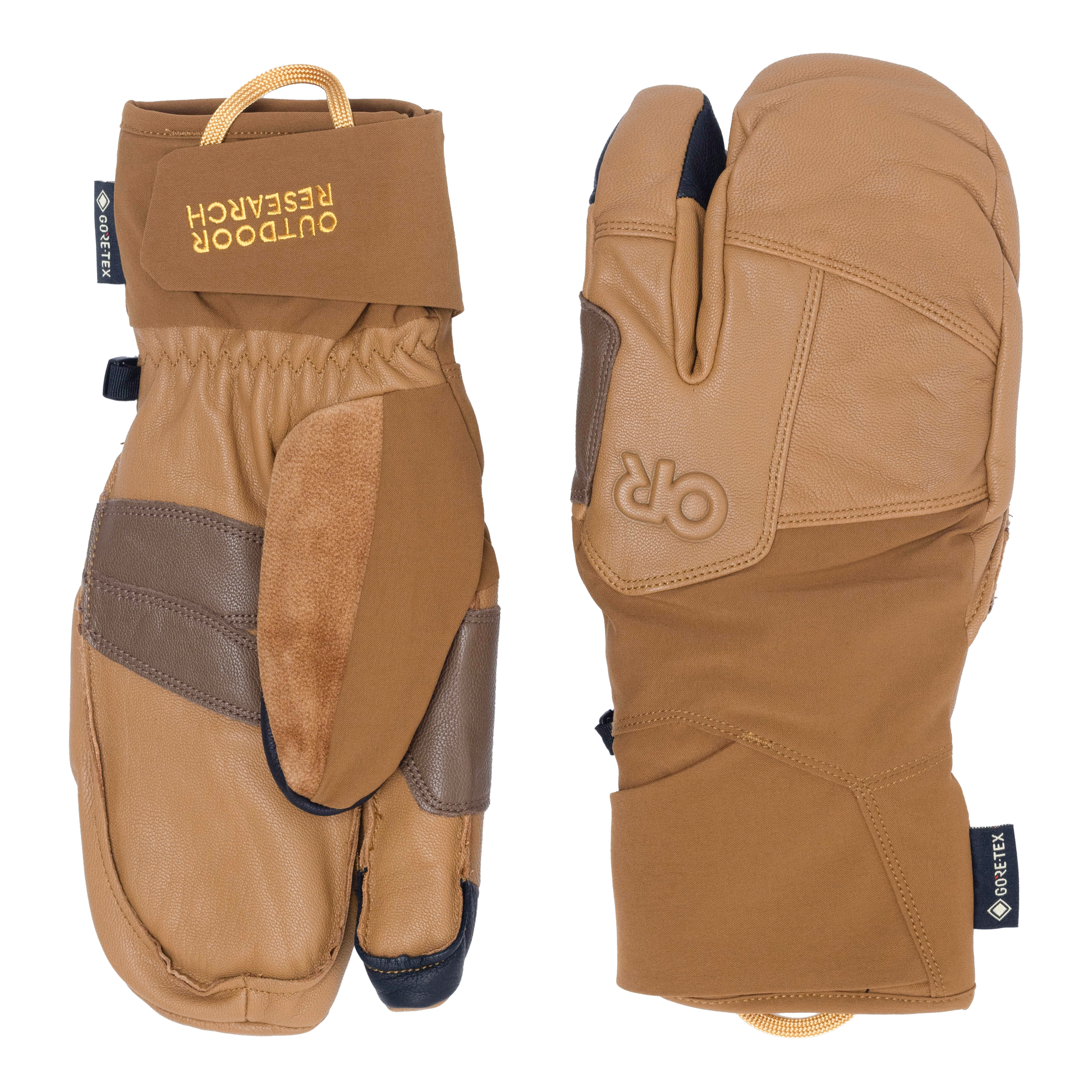 snowboard handschuhe 3 finger Outdoor Research Team GORE-TEX 3-Finger Gloves Black / XS