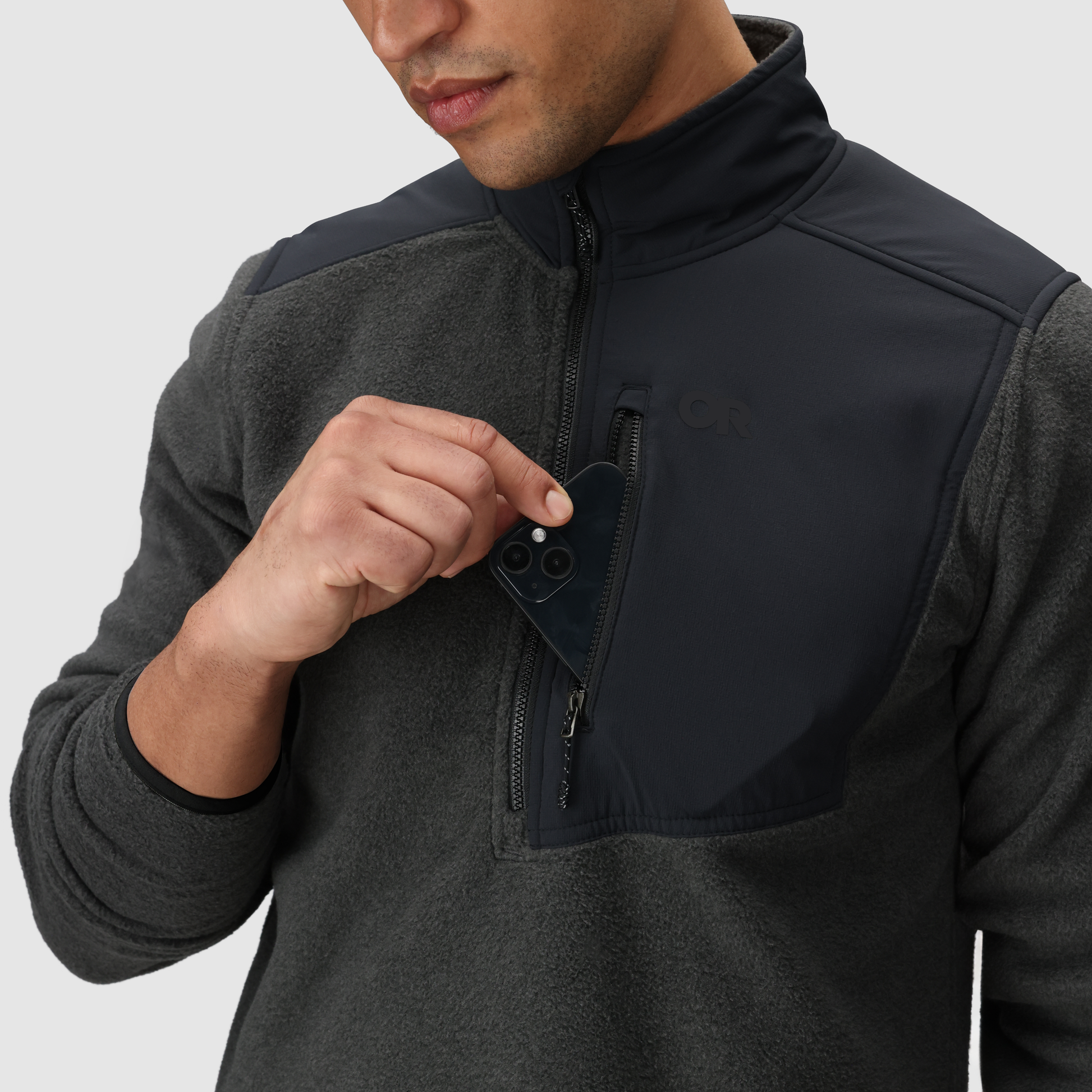 Men's OR Polartec 200 Half Zip | Outdoor Research Men's OR Polartec 200 Half Zip | Outdoor Research