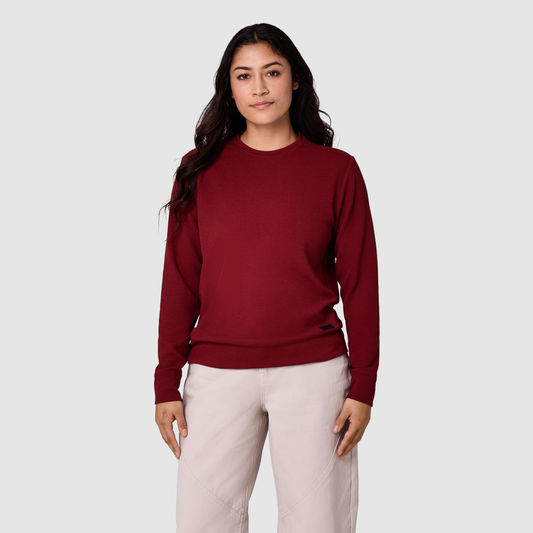 Women's Eclipse Waffle Long Sleeve Tee