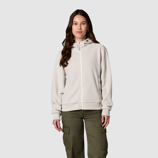 Women's Deming Fleece Full Zip Hoodie
