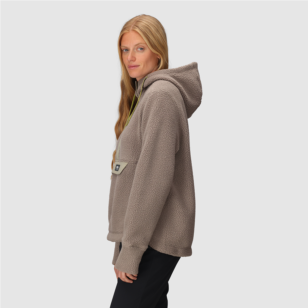 Women's Grayland Fleece Pullover Hoodie | Outdoor Research Women's Grayland Fleece Pullover Hoodie | Outdoor Research